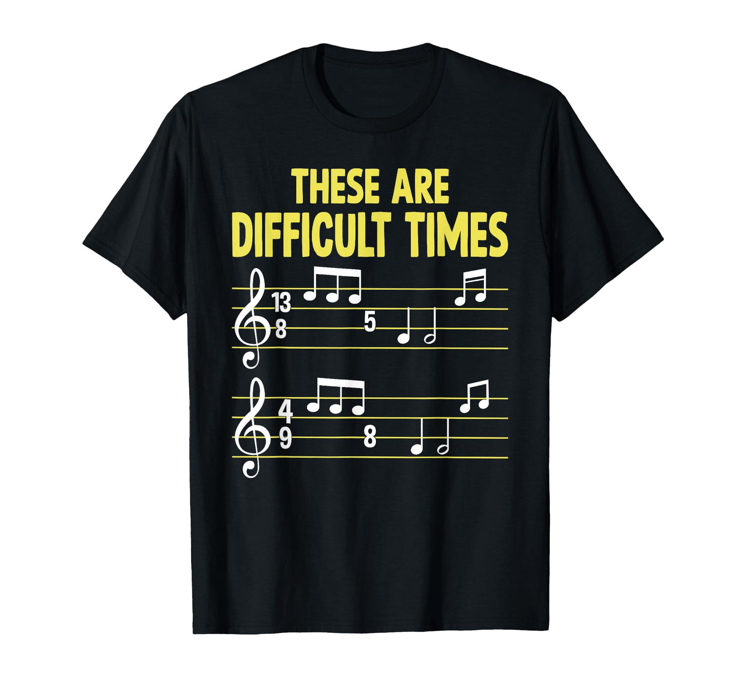 Musician Sheet Music These Are T-Shirt - Custom Art Print for Adults - T-Shirt, Sweatshirt, Hoodie