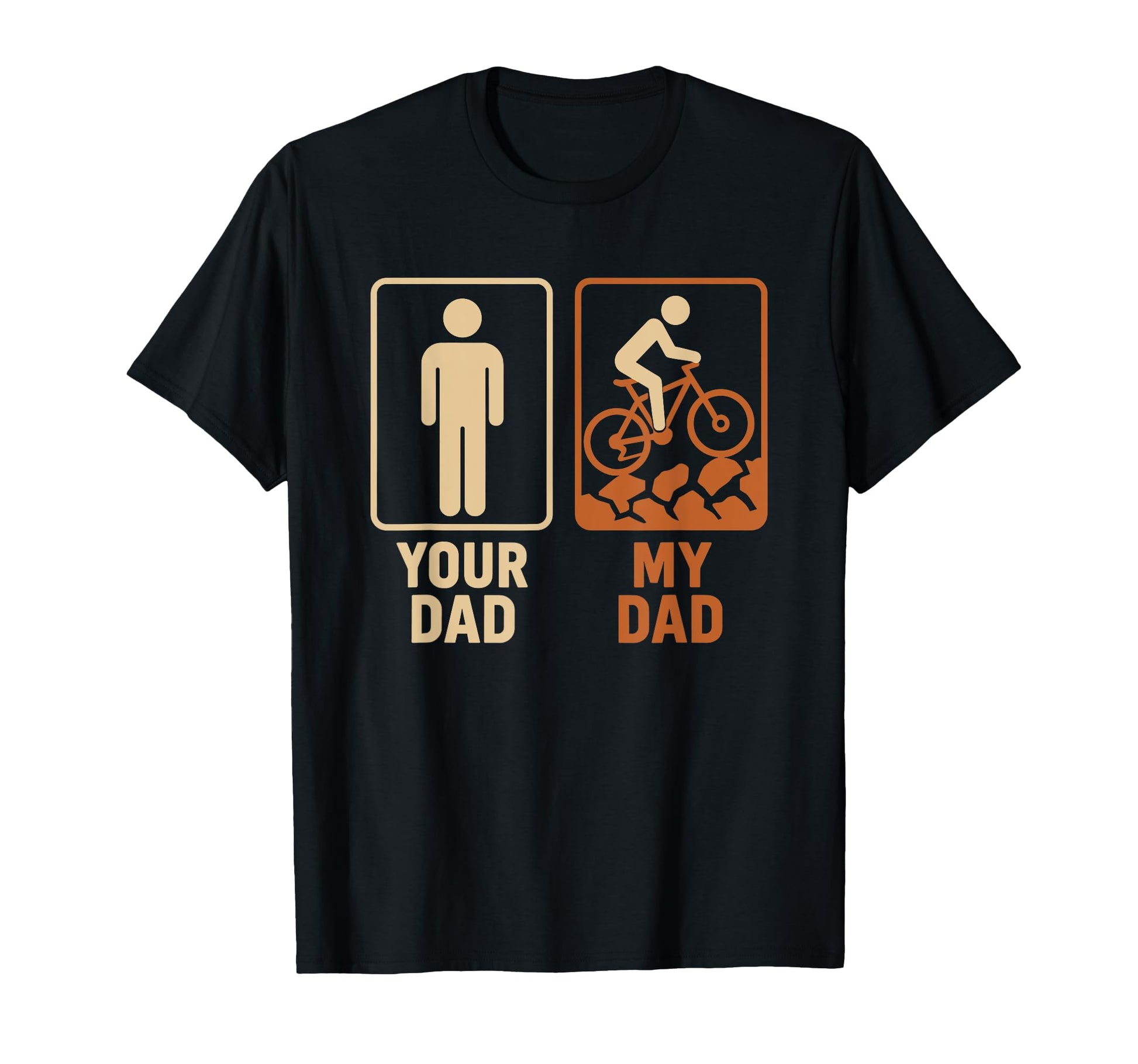 My Dad Bmx Rider Bike Bicycle Daughter T-Shirt - Custom Art Print Unisex - T-Shirt, Sweatshirt, Hoodie