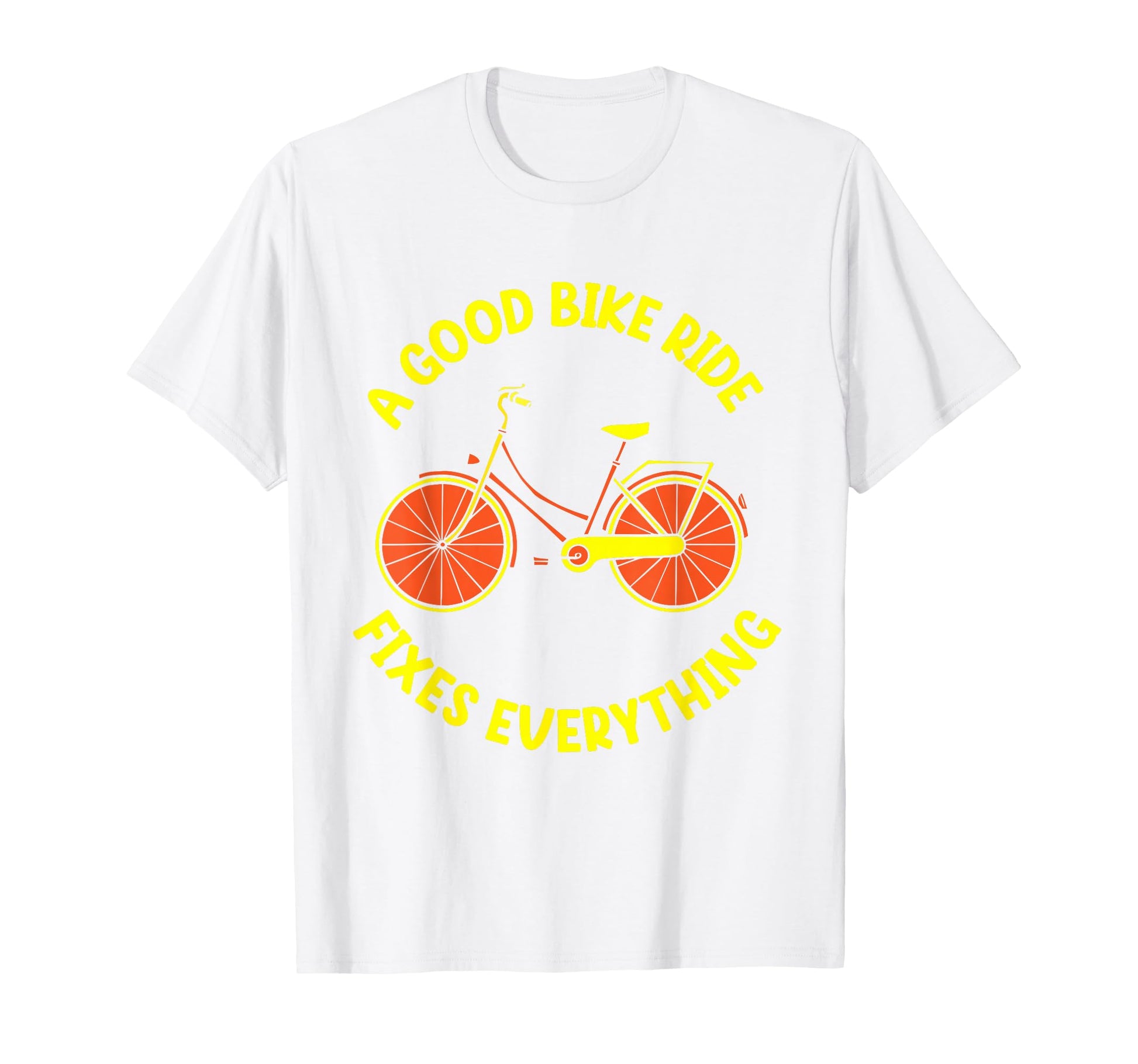 Good Bike Ride Fixes Everything T-Shirt - Unique Graphic for Adults - T-Shirt, Sweatshirt, Hoodie