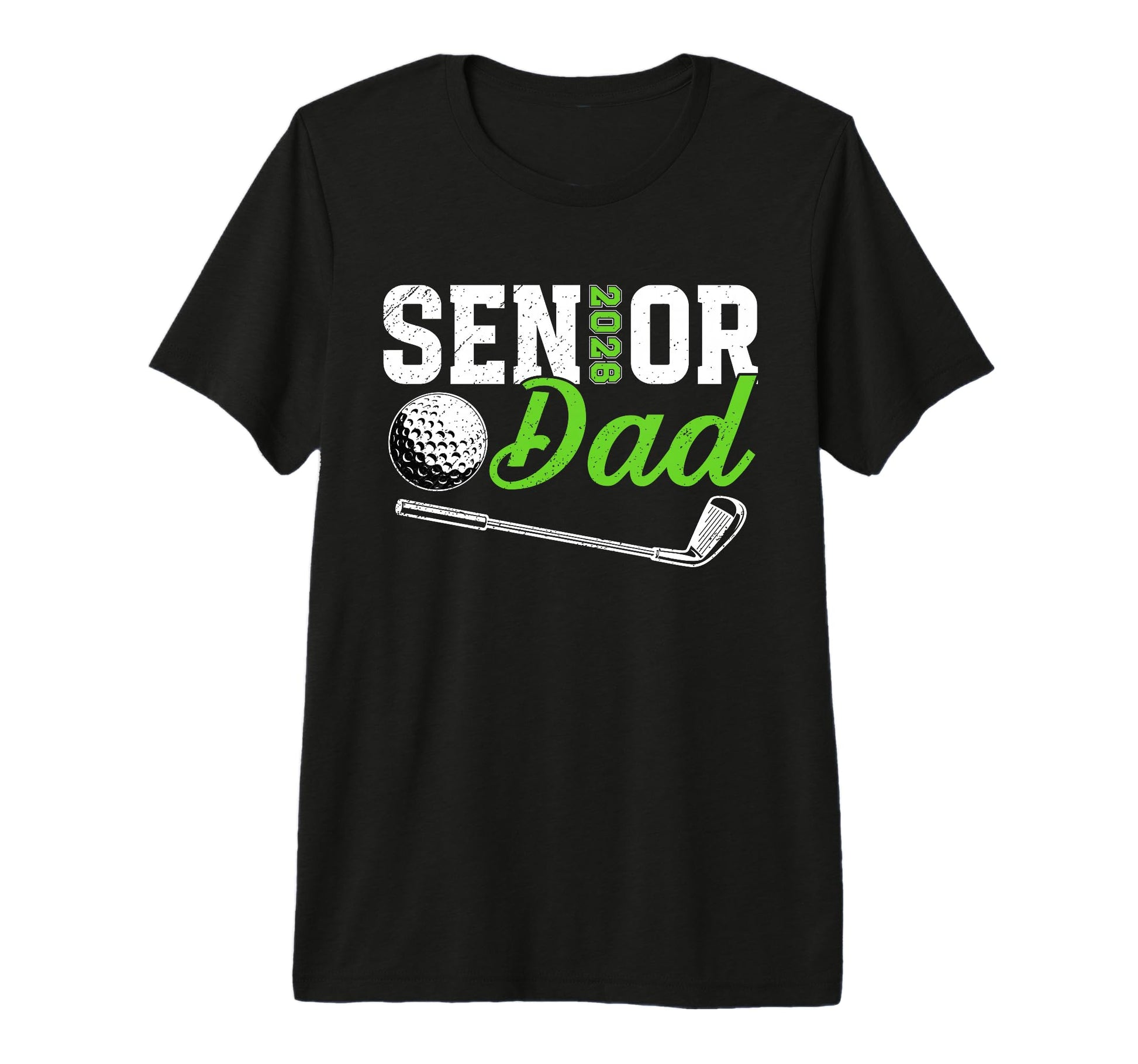 Mens Golf Senior Dad Senior Golf T-Shirt - Minimalist Print Men Women - T-Shirt, Sweatshirt, Hoodie