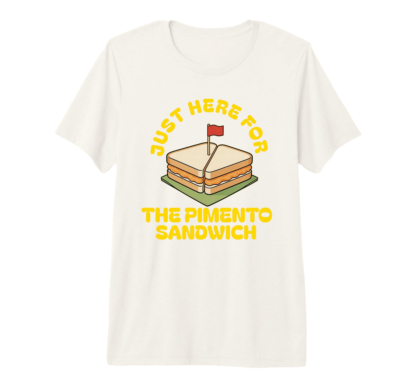 Pimento Cheese Sandwich Golf Dad T-Shirt - Unique Graphic Men Women - T-Shirt, Sweatshirt, Hoodie