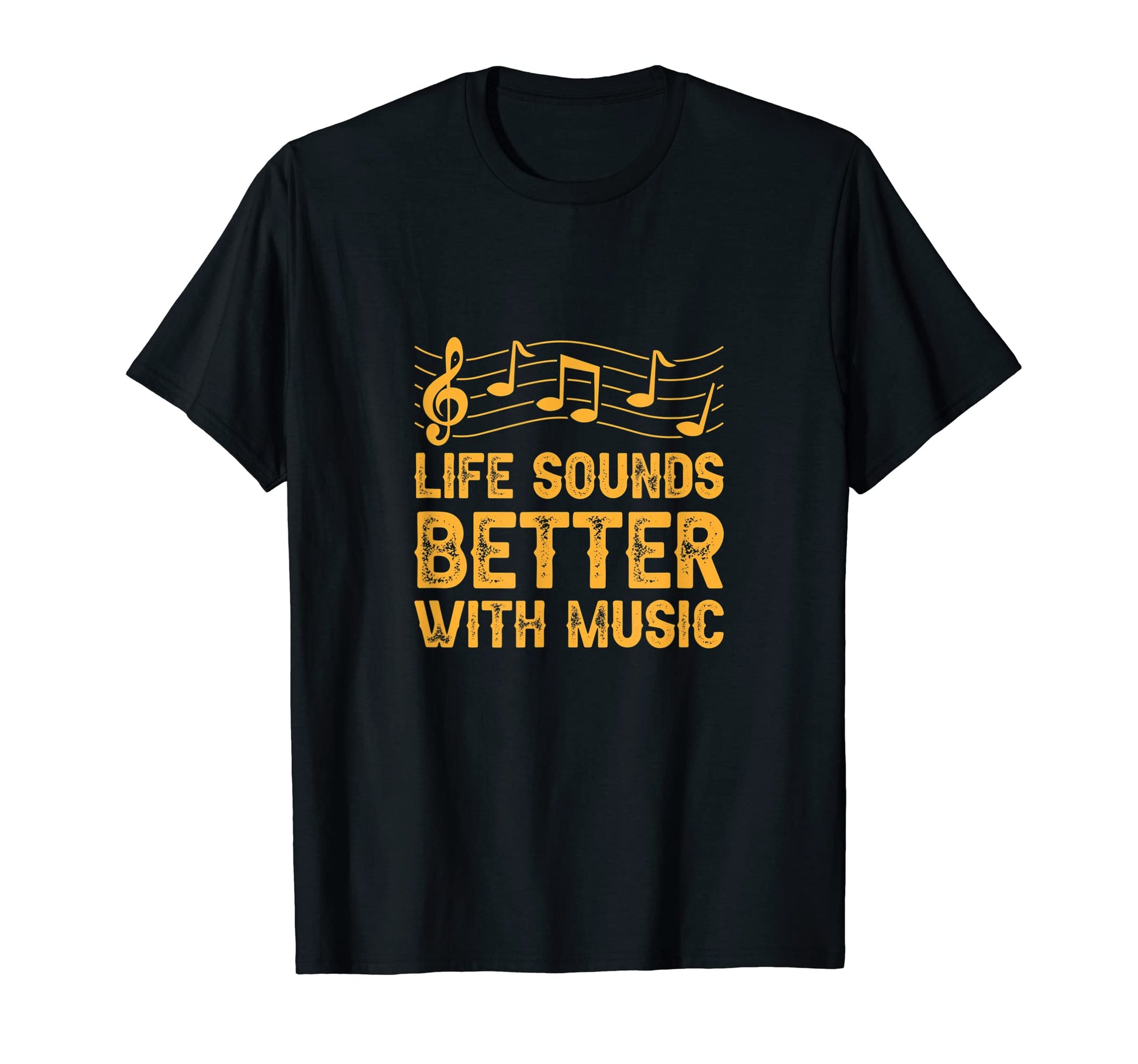 Life Sounds Better Music Music Lover T-Shirt - Streetwear Style for Adults - T-Shirt, Sweatshirt, Hoodie