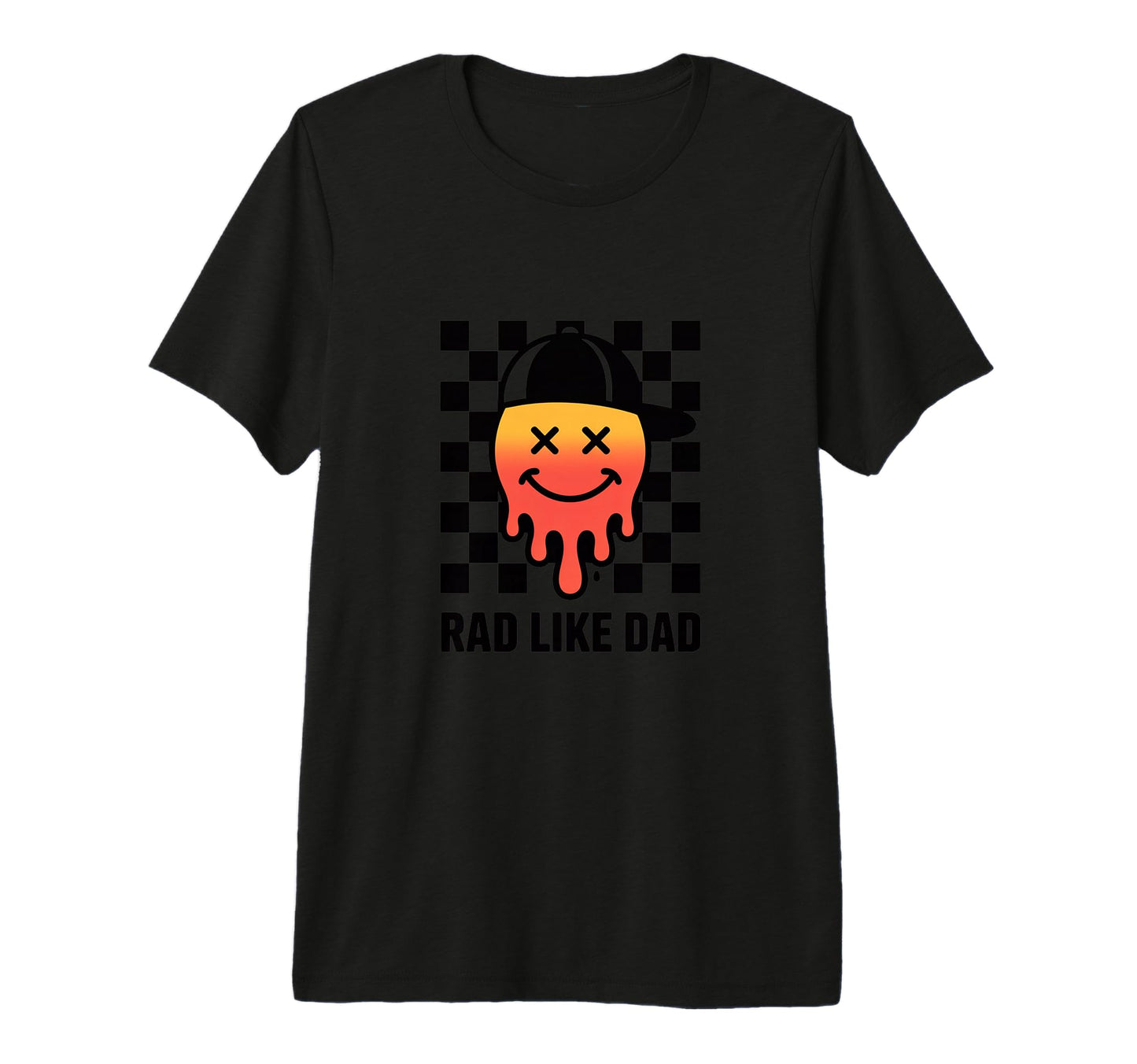 Rad Like Dad Fun All Ages Tri Blend T-Shirt - Casual Everyday Wear Unisex - T-Shirt, Sweatshirt, Hoodie