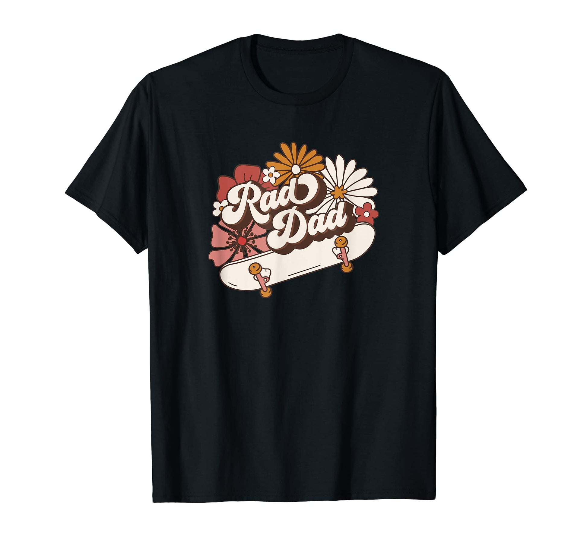 Rad Dad Groovy Father Dad Daughters T-Shirt - Novelty Apparel for Adults - T-Shirt, Sweatshirt, Hoodie