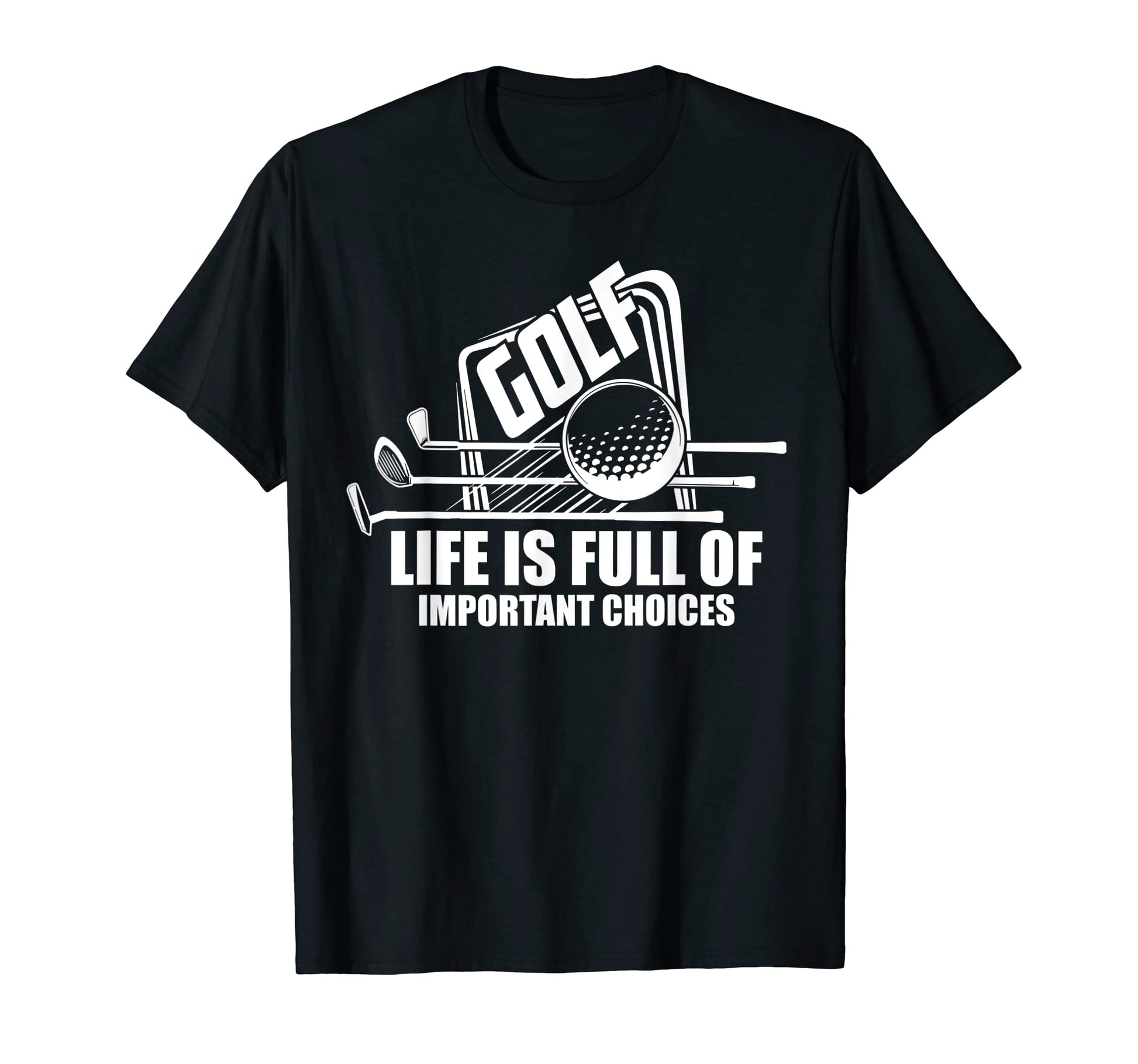 Golfer Dad Life Is Full Important T-Shirt - Unique Graphic Men Women - T-Shirt, Sweatshirt, Hoodie