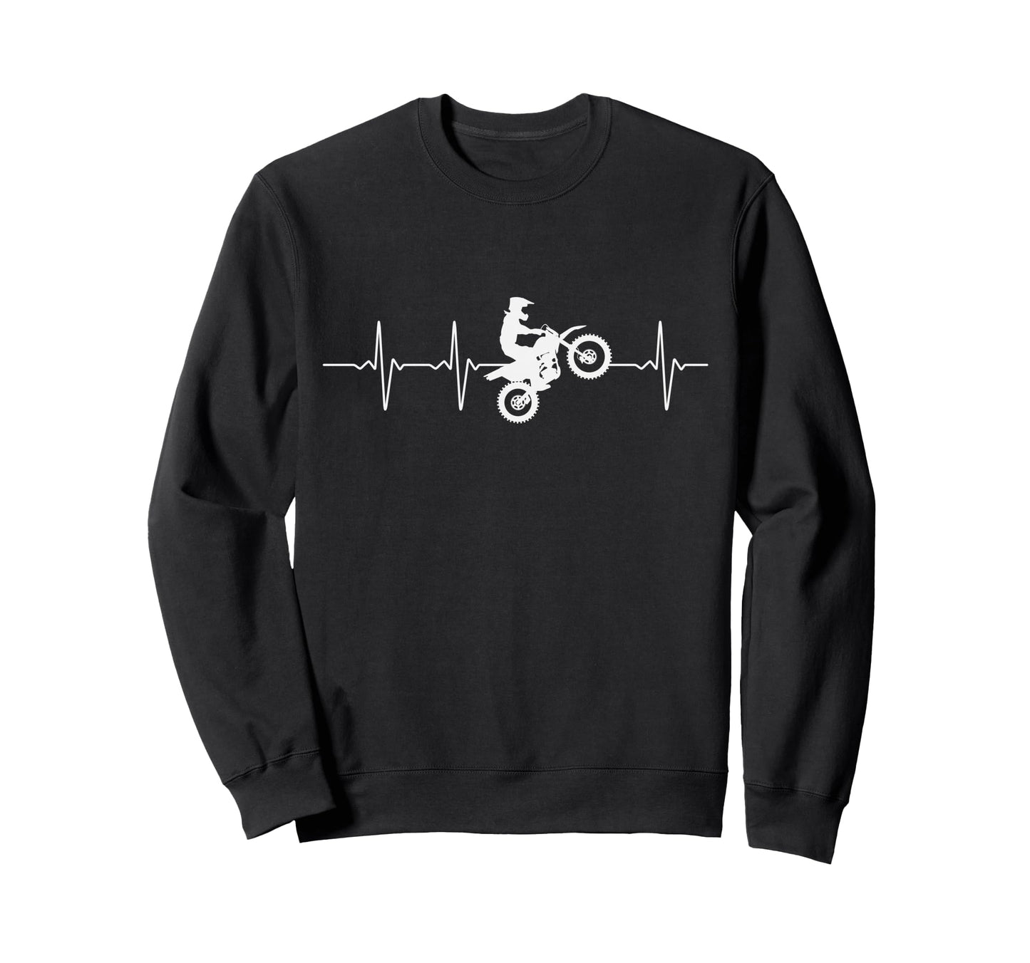 Motocross Enduro Biker Dad Sweatshirt - Aesthetic Graphic for Adults - T-Shirt, Sweatshirt, Hoodie