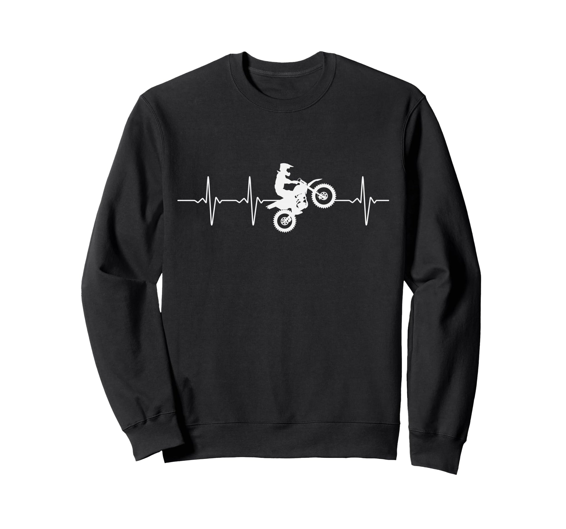 Motocross Enduro Biker Dad Sweatshirt - Aesthetic Graphic for Adults - T-Shirt, Sweatshirt, Hoodie