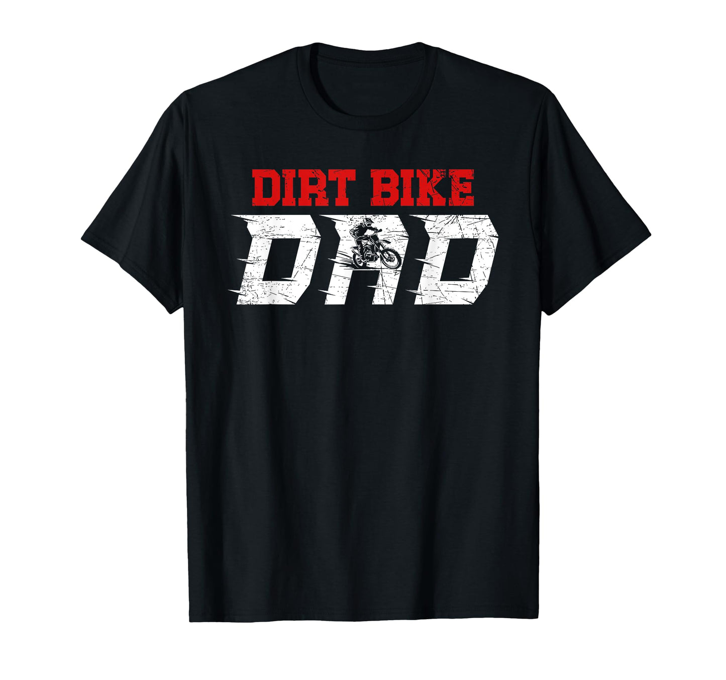 Dirt Bike Dad Proud Dirt Biker Dad T-Shirt - Minimalist Print for Adults - T-Shirt, Sweatshirt, Hoodie
