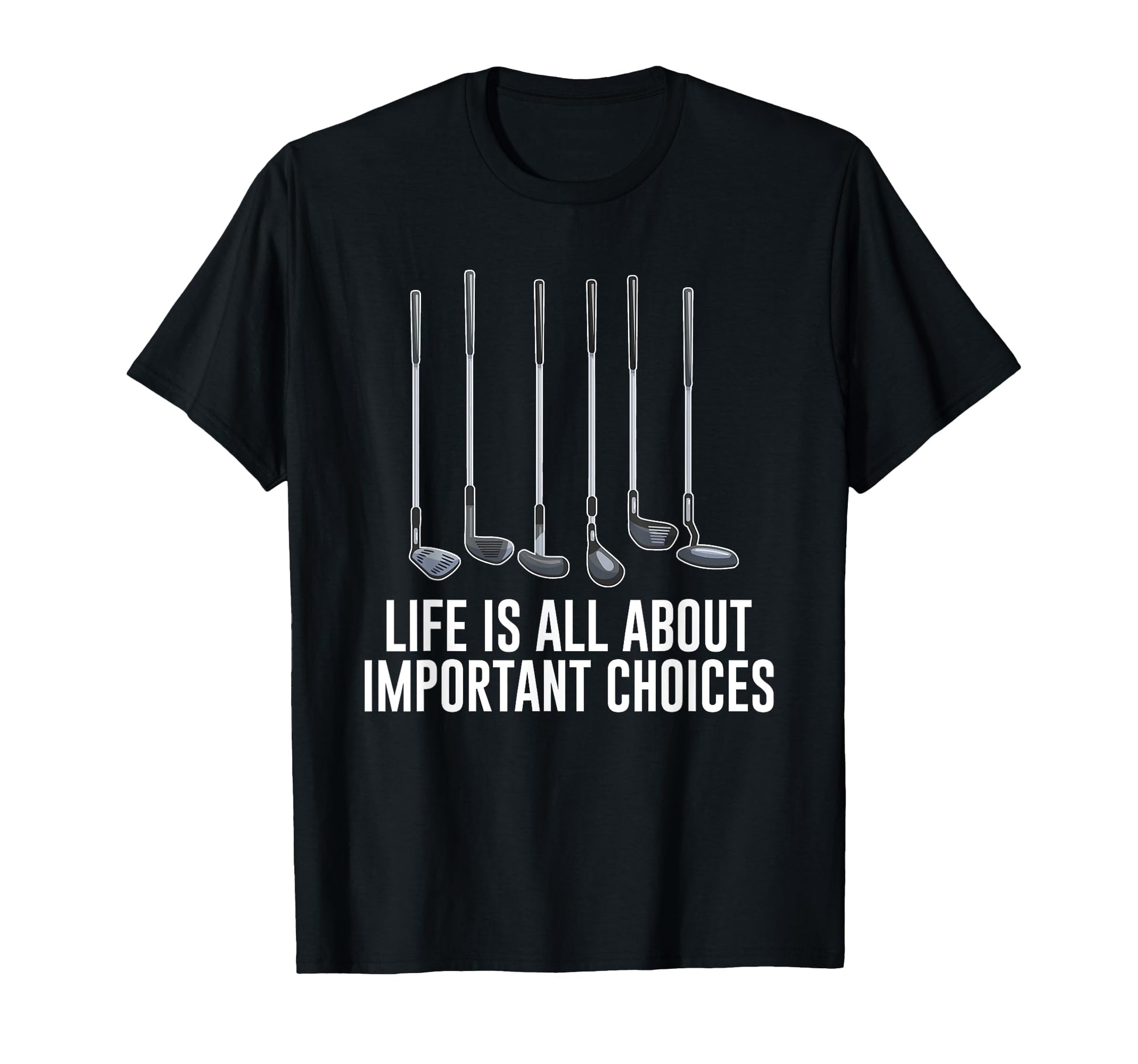 Golf Dad Husband Golfing Present Mens T-Shirt - Graphic Print Men Women - T-Shirt, Sweatshirt, Hoodie