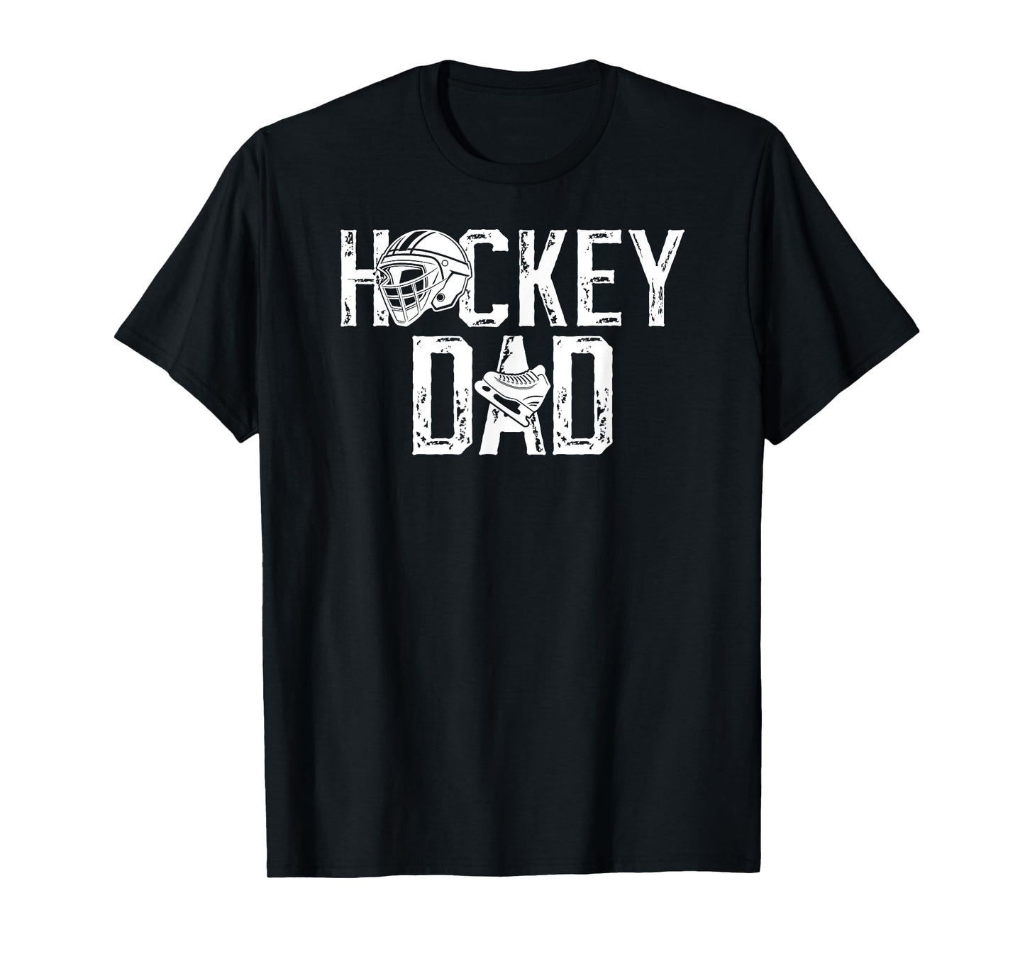 Hockey Dad Proud Ice Hockey T-Shirt - Casual Everyday Wear Men Women - T-Shirt, Sweatshirt, Hoodie