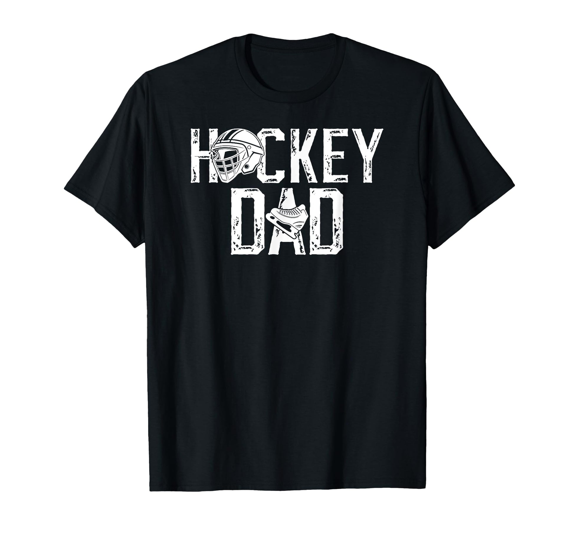 Hockey Dad Proud Ice Hockey T-Shirt - Casual Everyday Wear Men Women - T-Shirt, Sweatshirt, Hoodie