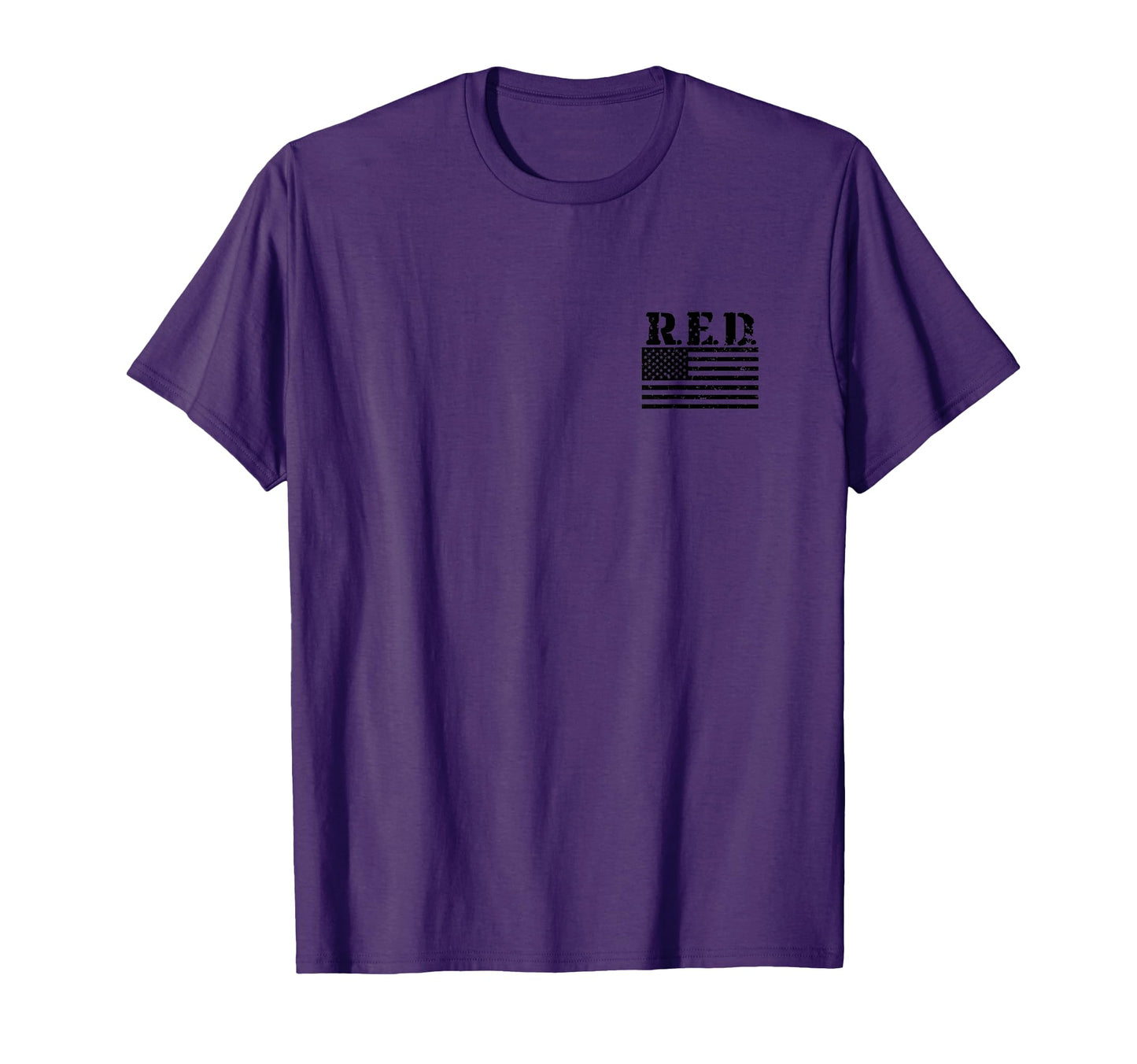 R E D Friday Left Chest Remember T-Shirt - Novelty Apparel for Adults - T-Shirt, Sweatshirt, Hoodie