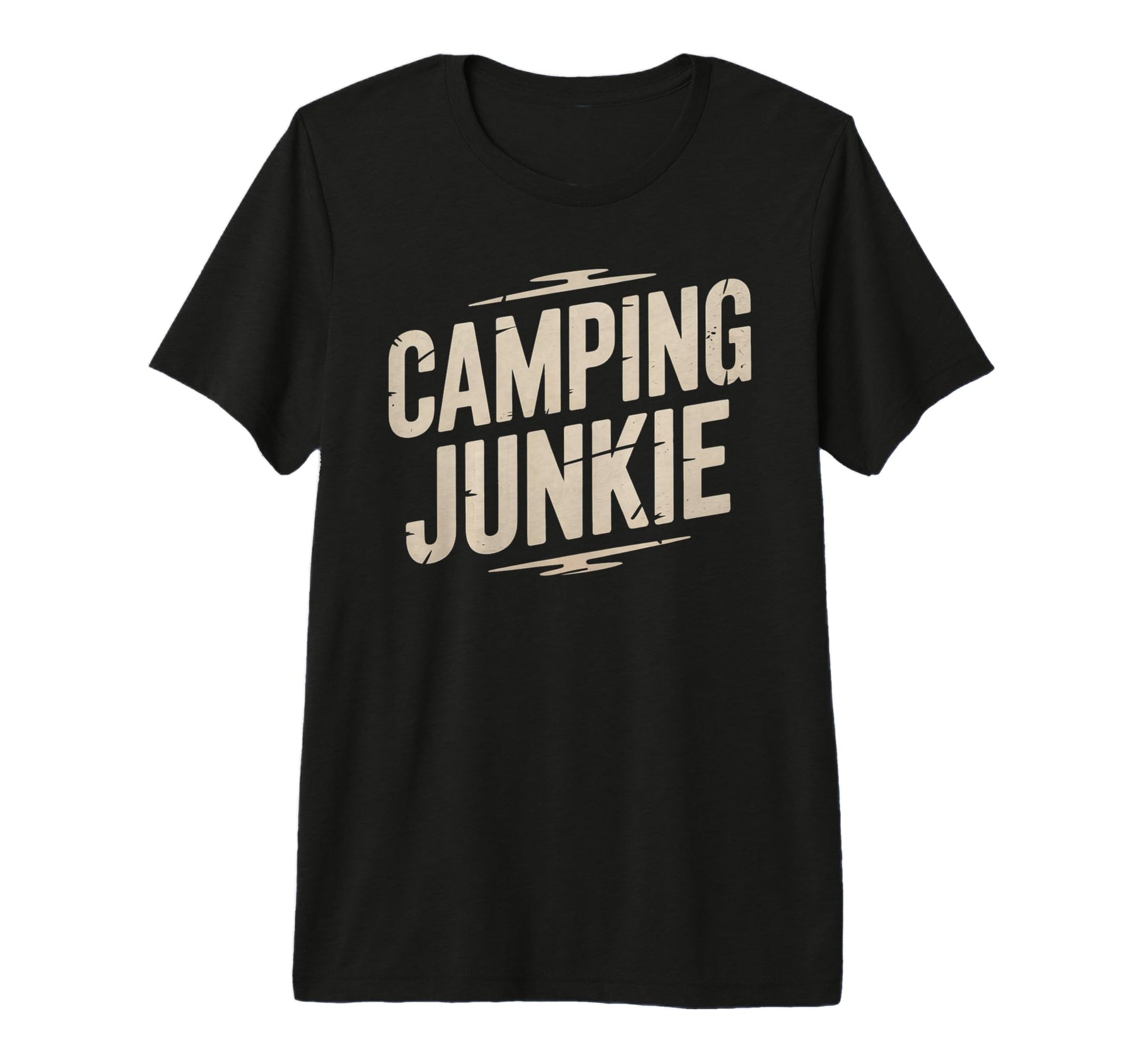 Funny Camping Junkie Outdoor Adventure T-Shirt - Unique Graphic Unisex - T-Shirt, Sweatshirt, Hoodie