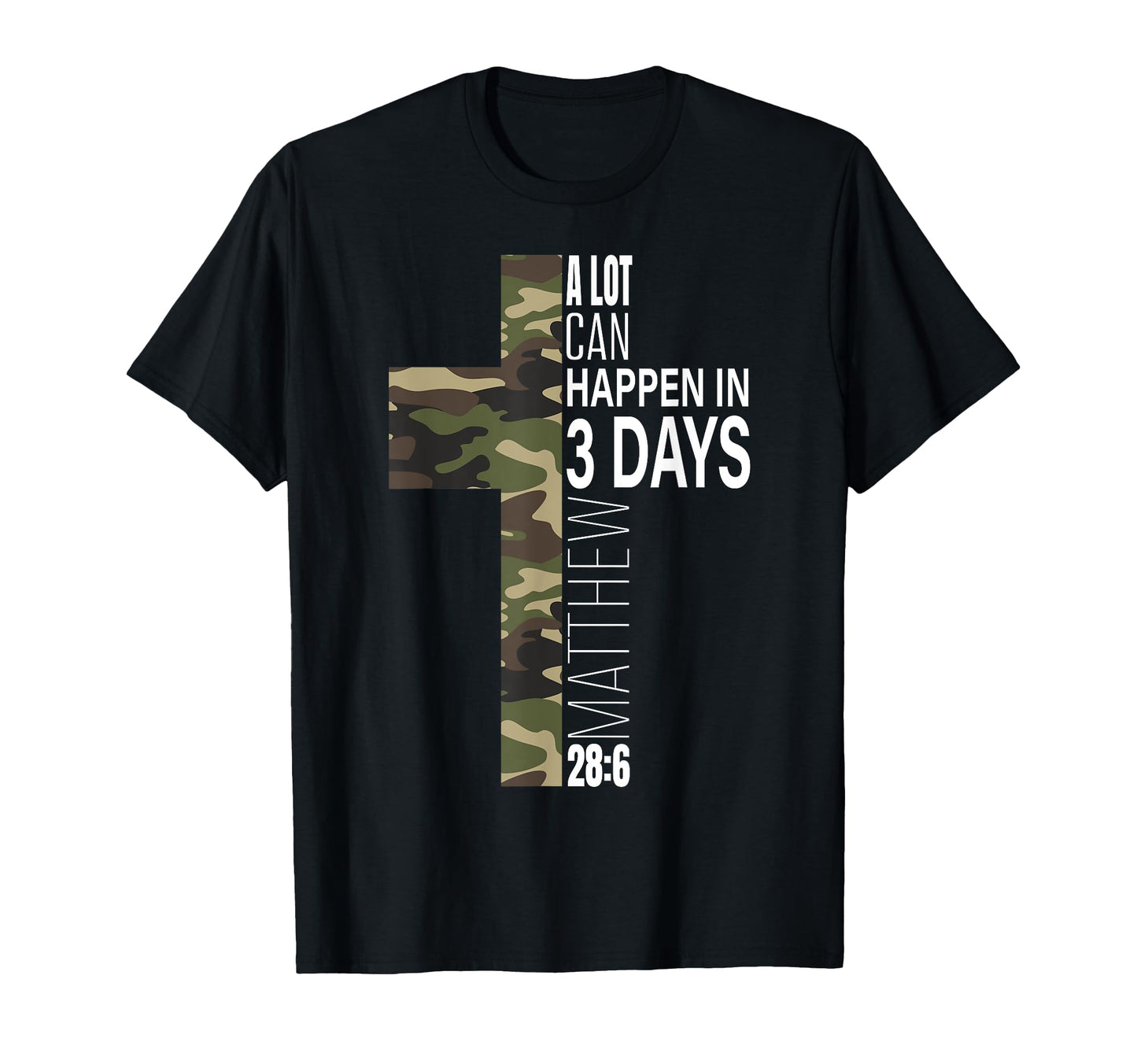 Camo Easter Christian He Is Risen Lot T-Shirt - Novelty Apparel for Adults - T-Shirt, Sweatshirt, Hoodie