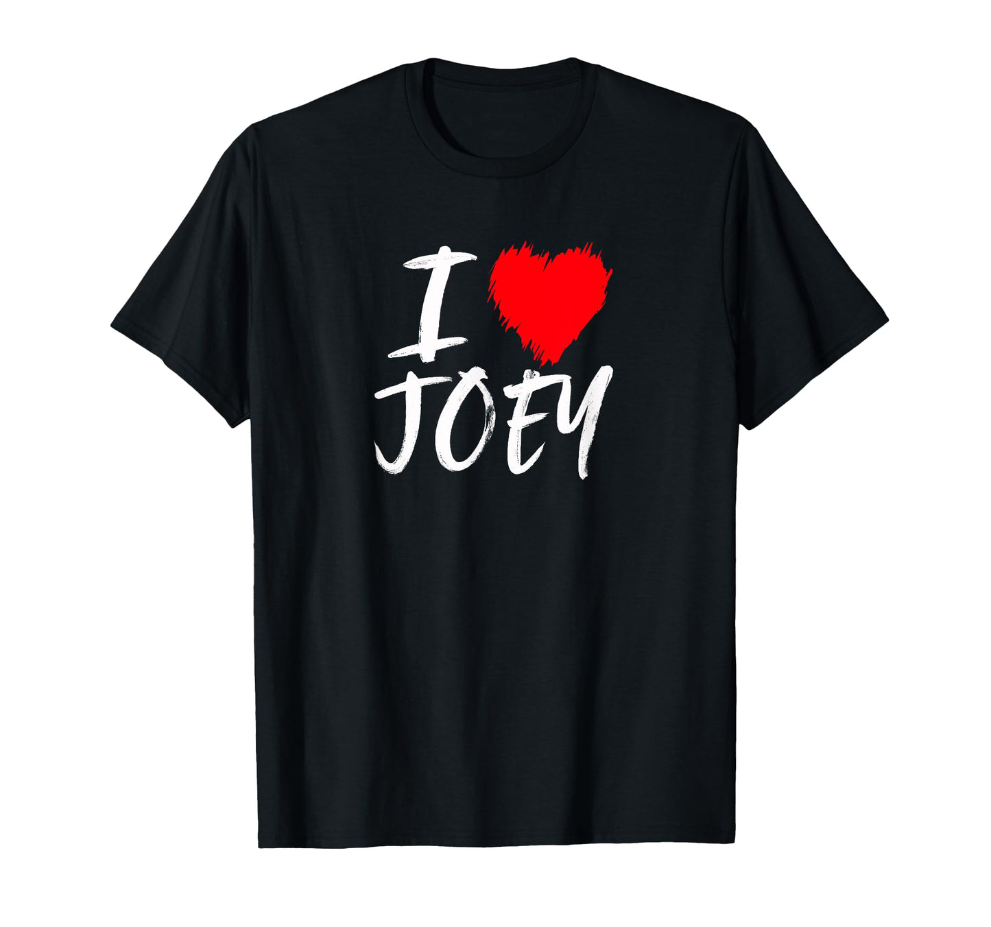 I Love Joey Dad Son Husband T-Shirt - Minimalist Print for Adults - T-Shirt, Sweatshirt, Hoodie