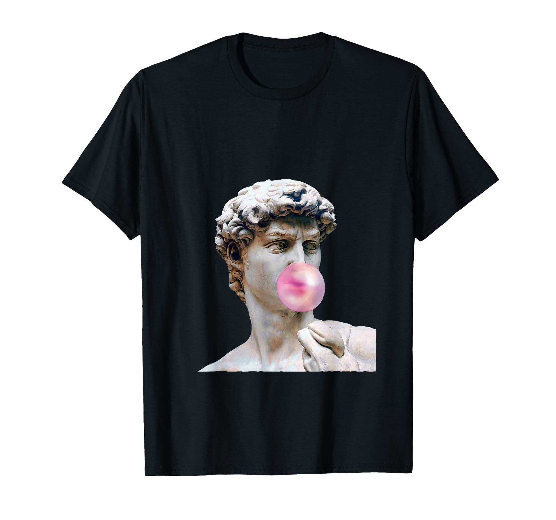 David Michelangelo Bubblegum Statue T-Shirt - Custom Art Print for Adults - T-Shirt, Sweatshirt, Hoodie