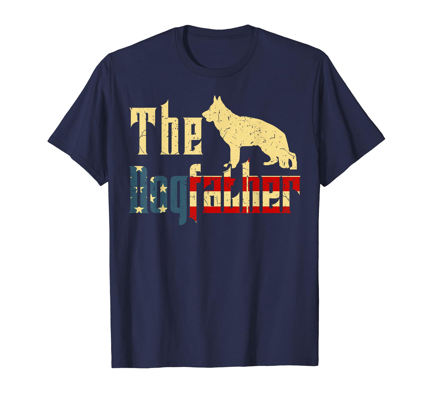 German Shepherd Fathers Day Gift T-Shirt - Casual Everyday Wear for Adults - T-Shirt, Sweatshirt, Hoodie