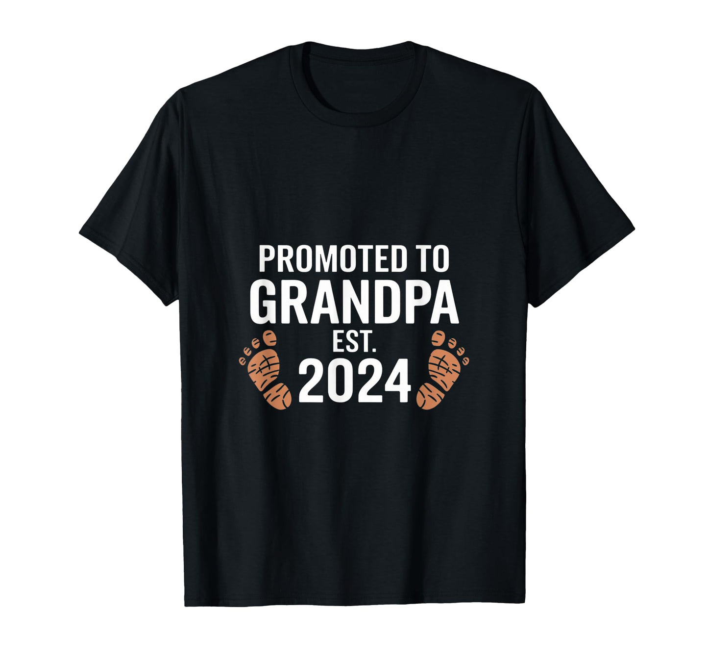 Promoted To Grandpa Grandparents T-Shirt - Minimalist Print Unisex - T-Shirt, Sweatshirt, Hoodie