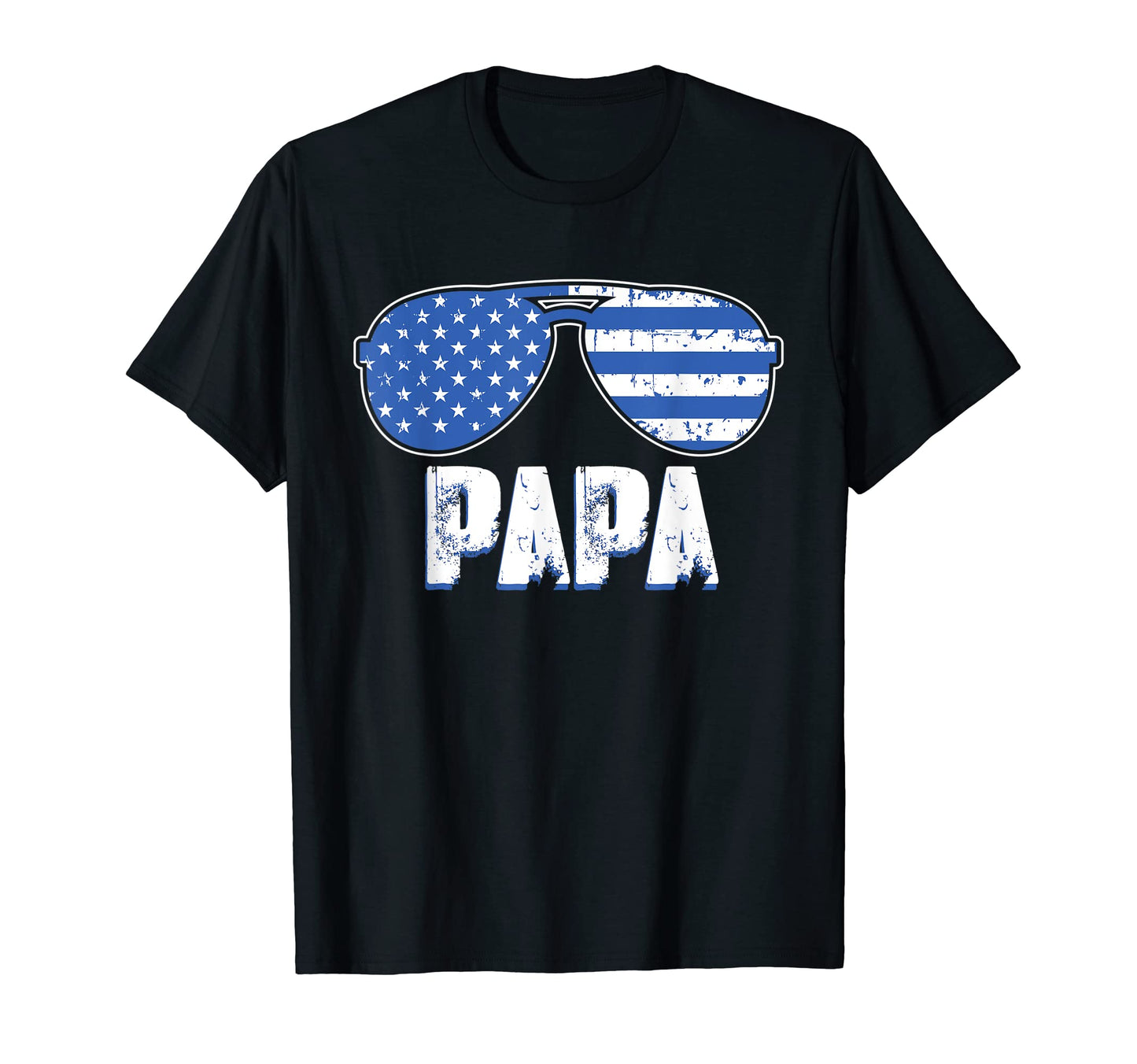 Funny Police Officer Dad Cop Papa T-Shirt - Graphic Print Men Women - T-Shirt, Sweatshirt, Hoodie