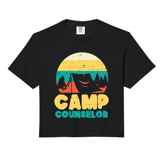 Camp Counselor Camping Director Sweatshirt - Aesthetic Graphic for Adults - T-Shirt, Sweatshirt, Hoodie