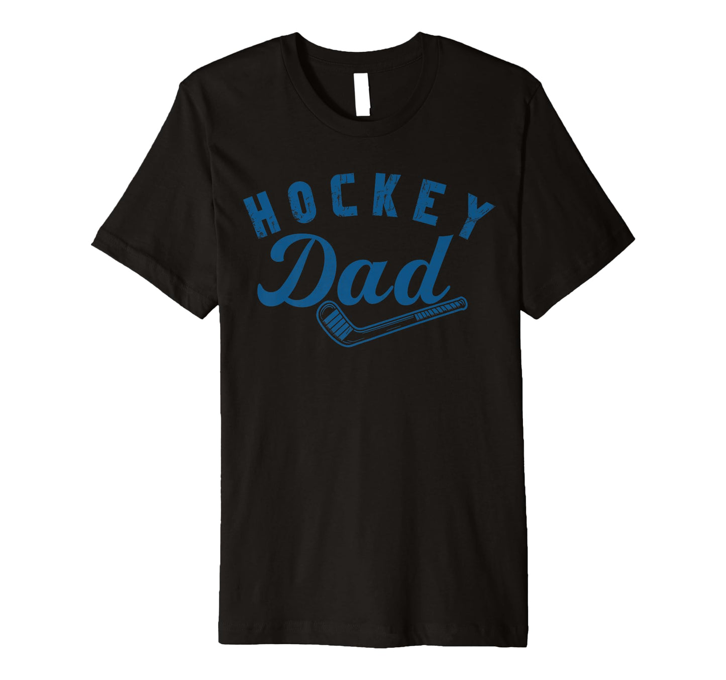 Hockey Dad Papa Hockey Player T-Shirt - Custom Art Print for Adults - T-Shirt, Sweatshirt, Hoodie
