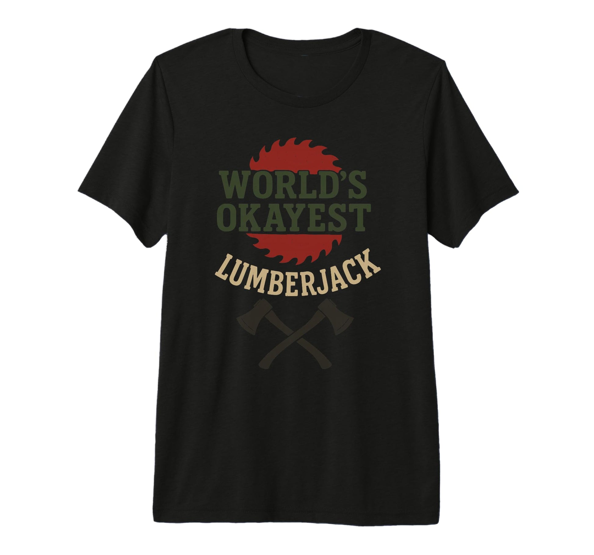 Lumberjack Dad Rustic Dad Axe T-Shirt - Trendy Graphic Men Women - T-Shirt, Sweatshirt, Hoodie