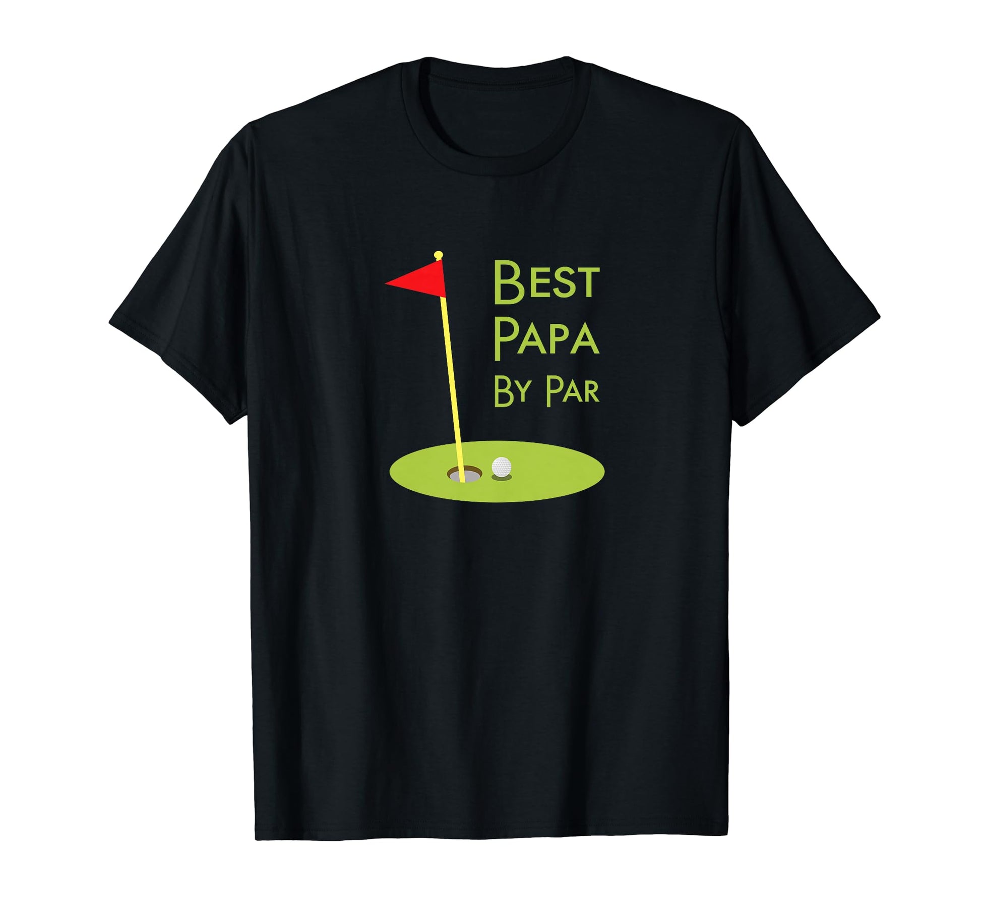 Best Papa Par Fathers Day Golfing T-Shirt - Minimalist Print Men Women - T-Shirt, Sweatshirt, Hoodie