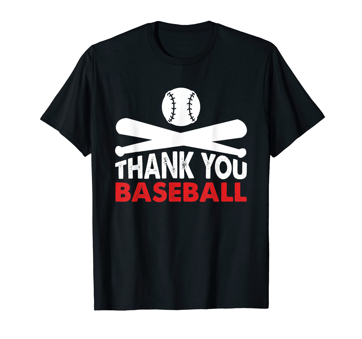 Thank You Baseball Player Baseball Lover T-Shirt - Minimalist Print Unisex - T-Shirt, Sweatshirt, Hoodie
