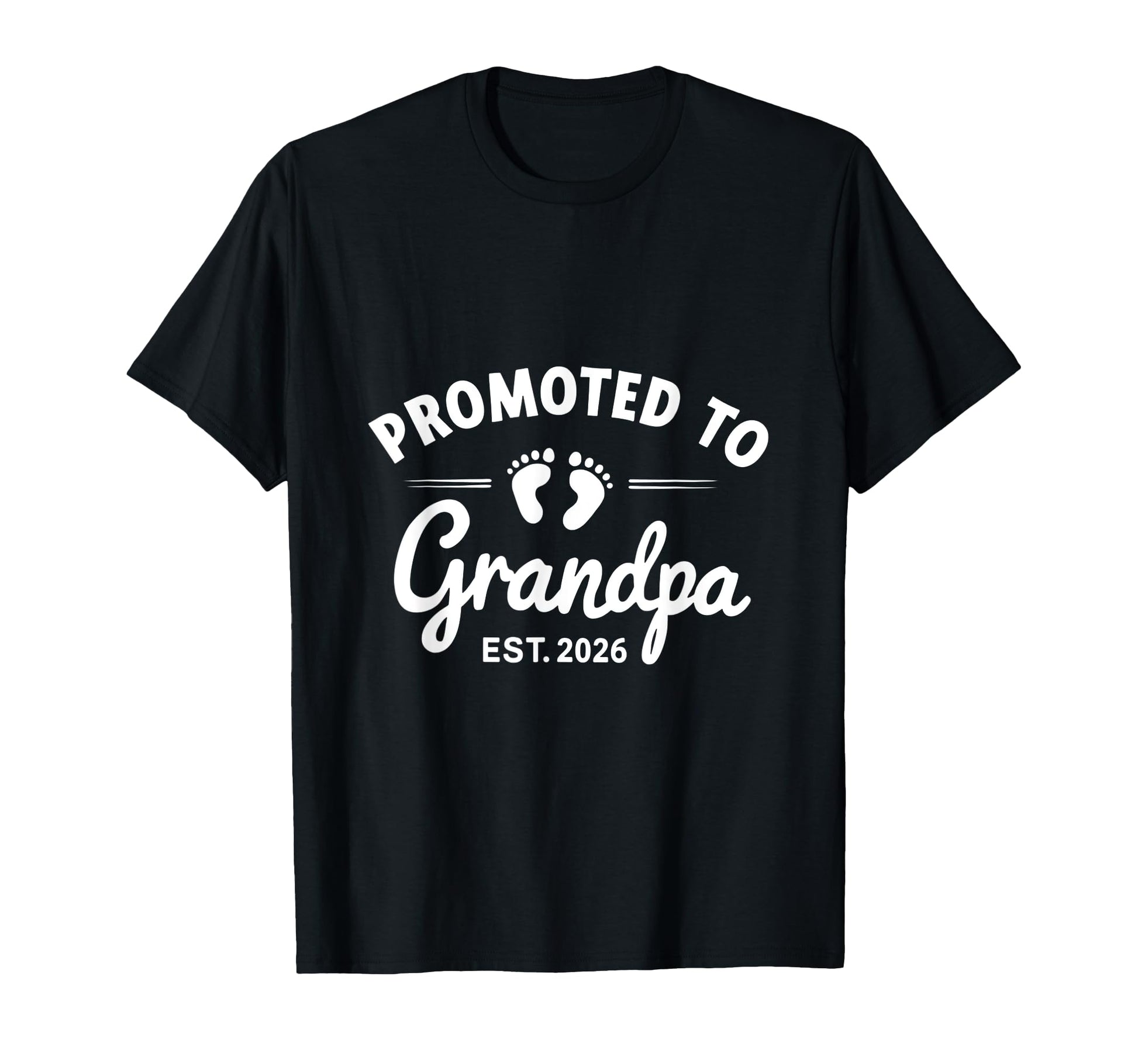 Promoted To Grandpa 2026 Pregnancy T-Shirt - Aesthetic Graphic Unisex - T-Shirt, Sweatshirt, Hoodie