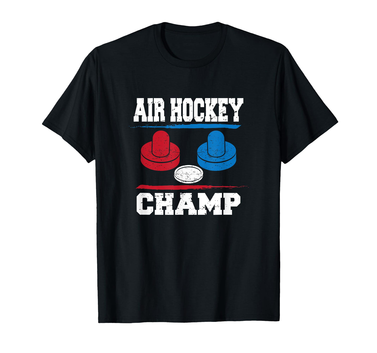 Air Hockey Champ Hockey Table Champion T-Shirt - Trendy Graphic for Adults - T-Shirt, Sweatshirt, Hoodie