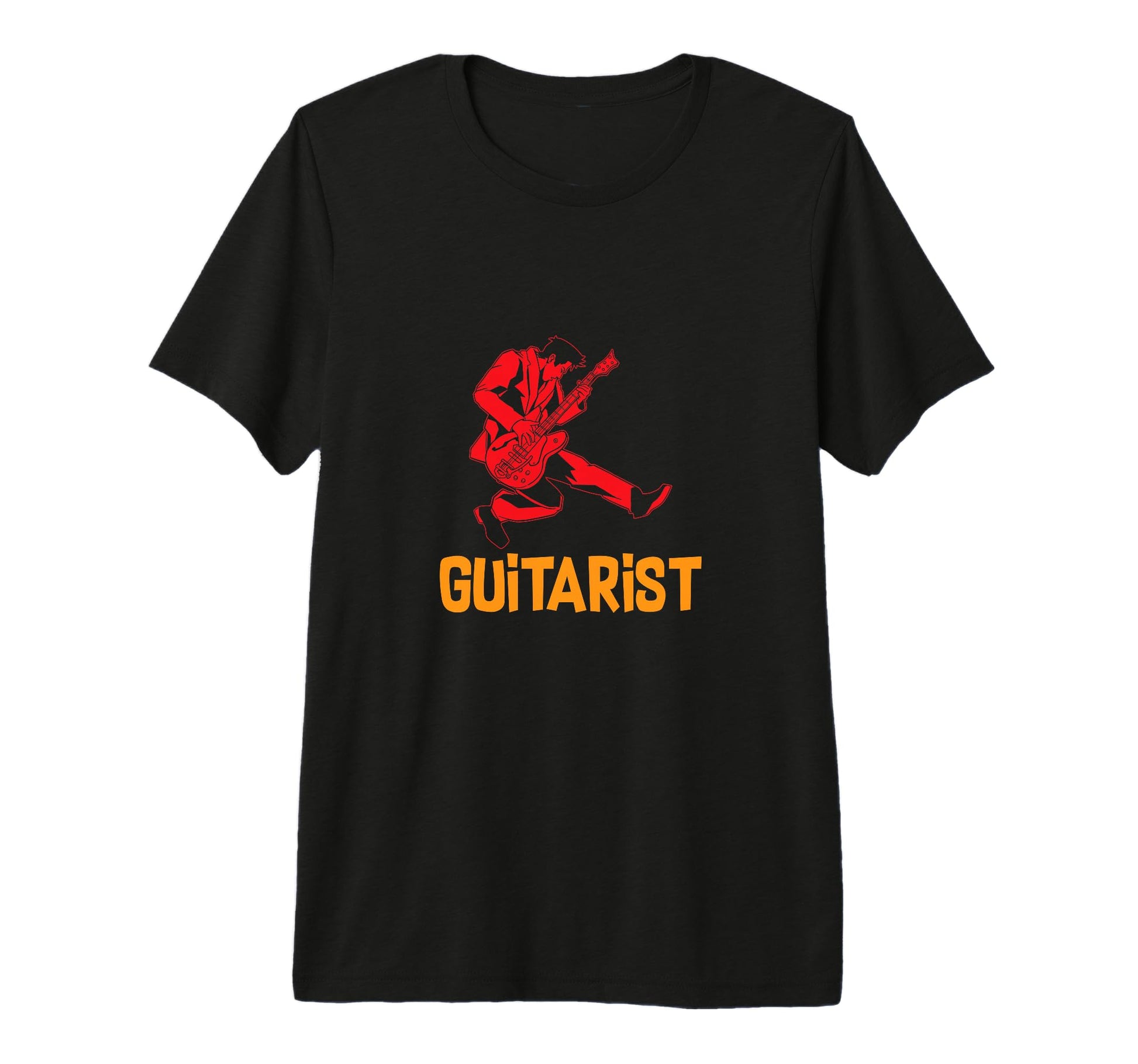 Guitarist Music Lover Musician Musical T-Shirt - Minimalist Print Unisex - T-Shirt, Sweatshirt, Hoodie