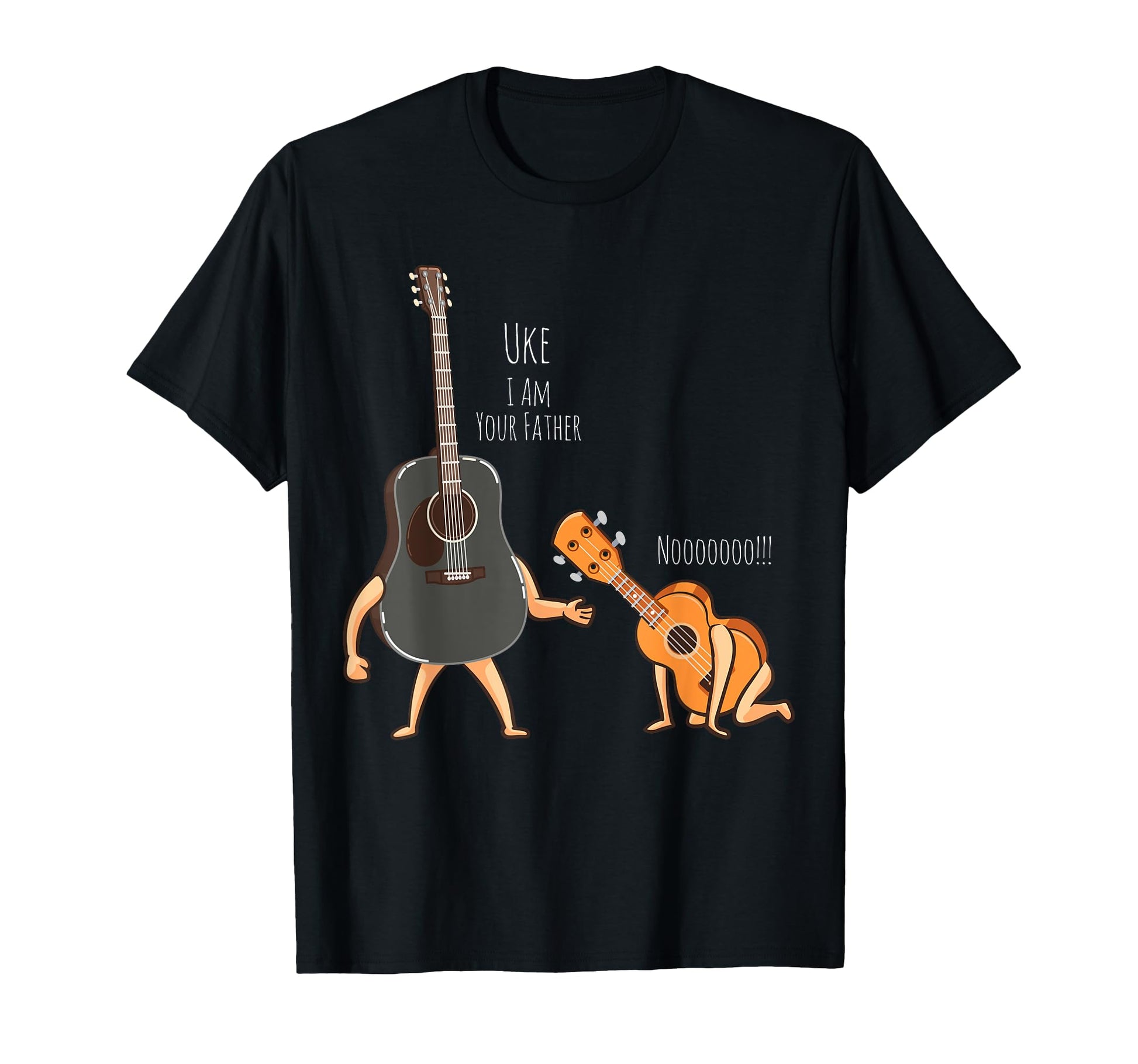 Uke I Am Your Father Guitar Ukulele T-Shirt - Custom Art Print Unisex - T-Shirt, Sweatshirt, Hoodie