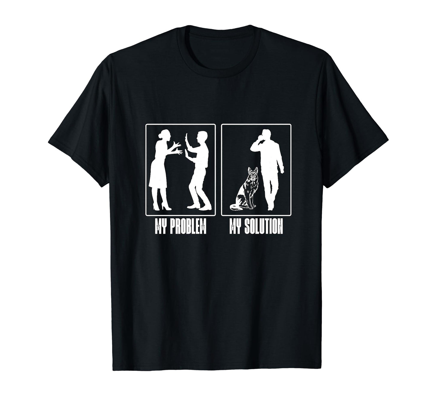 My Problem My Pictogram Dad Police T-Shirt - Casual Everyday Wear Unisex - T-Shirt, Sweatshirt, Hoodie