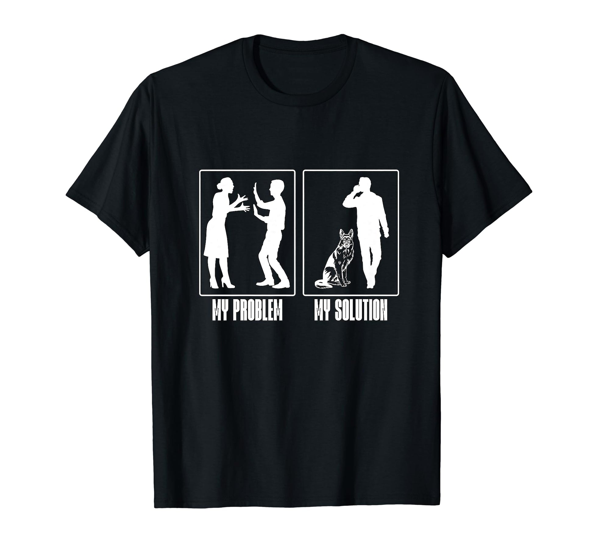 My Problem My Pictogram Dad Police T-Shirt - Casual Everyday Wear Unisex - T-Shirt, Sweatshirt, Hoodie