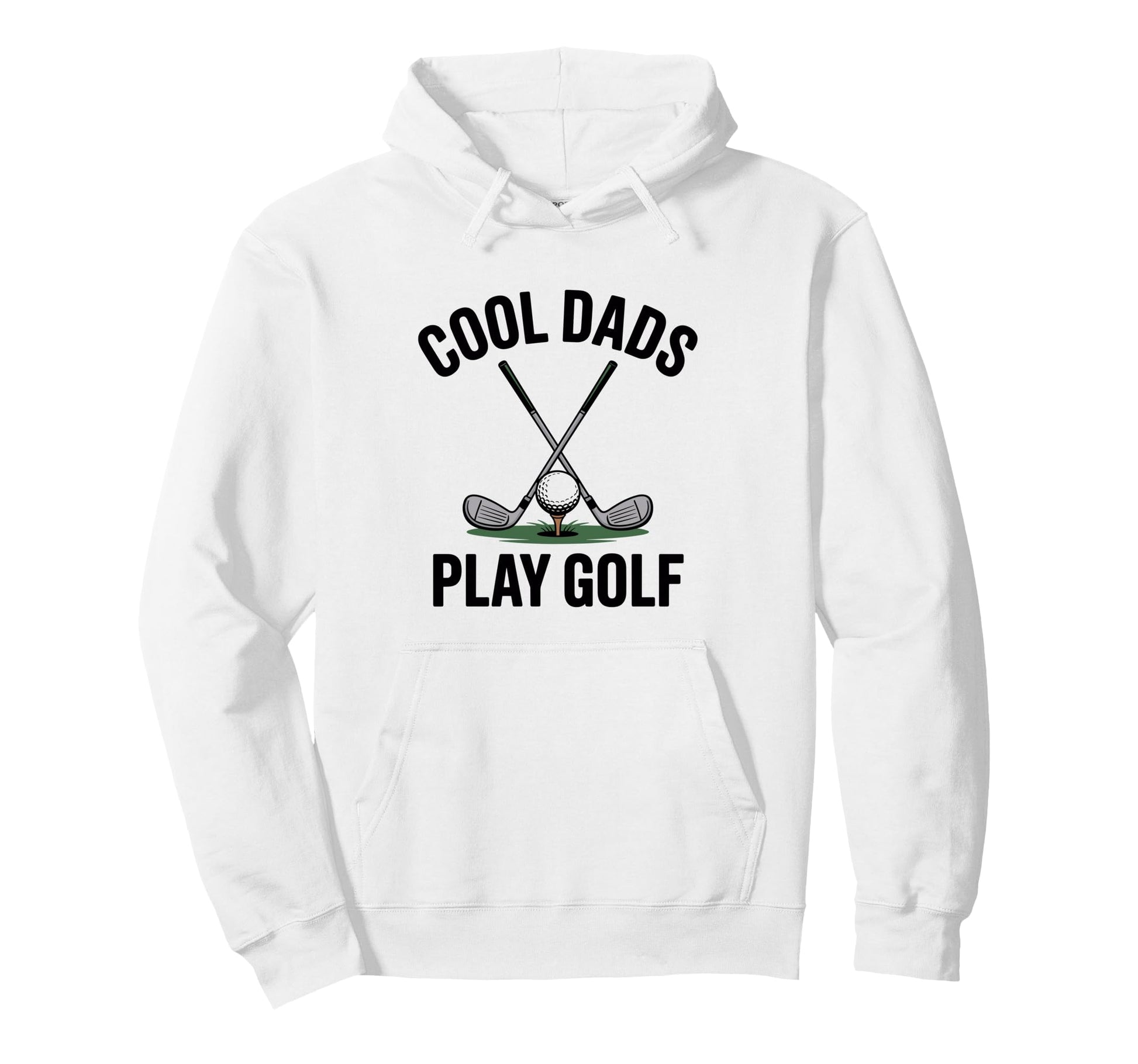 Dads Play Golf Dad Golfing Golfer Hoodie - Novelty Apparel for Adults - T-Shirt, Sweatshirt, Hoodie