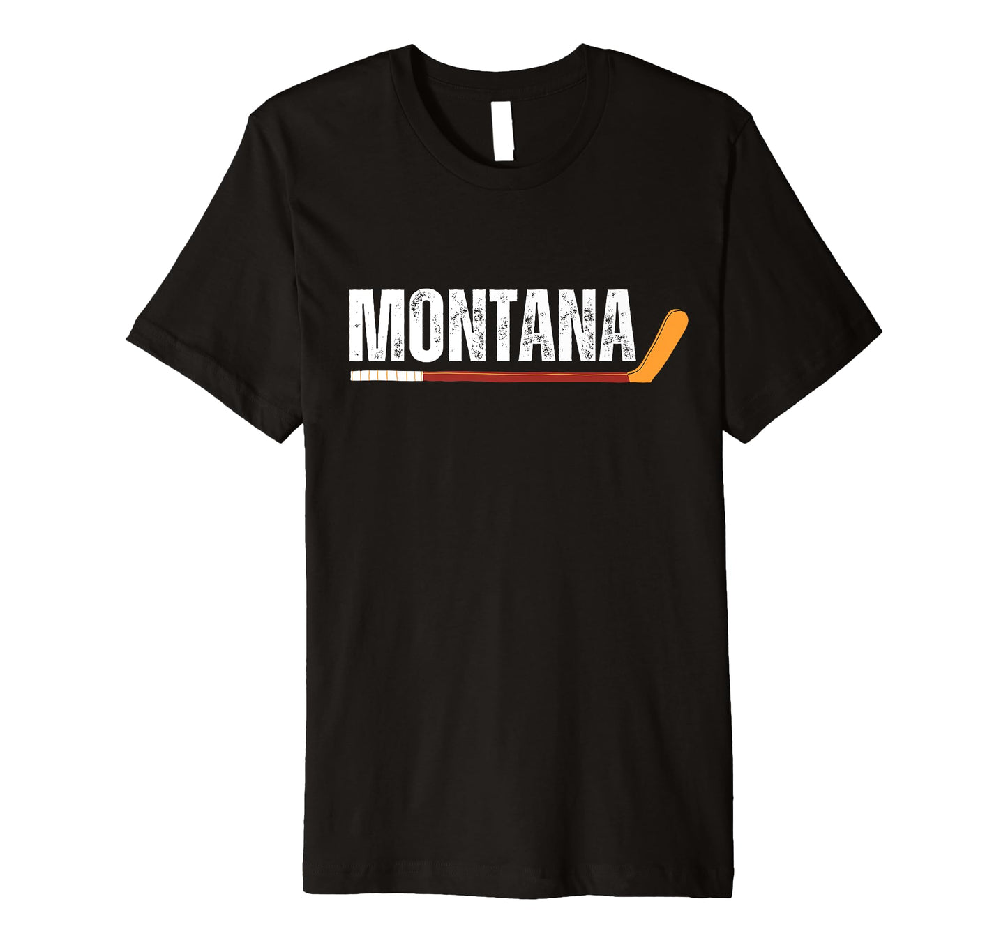 Montana Ice Hockey Dad Grandpa Grandma T-Shirt - Unique Graphic for Adults - T-Shirt, Sweatshirt, Hoodie
