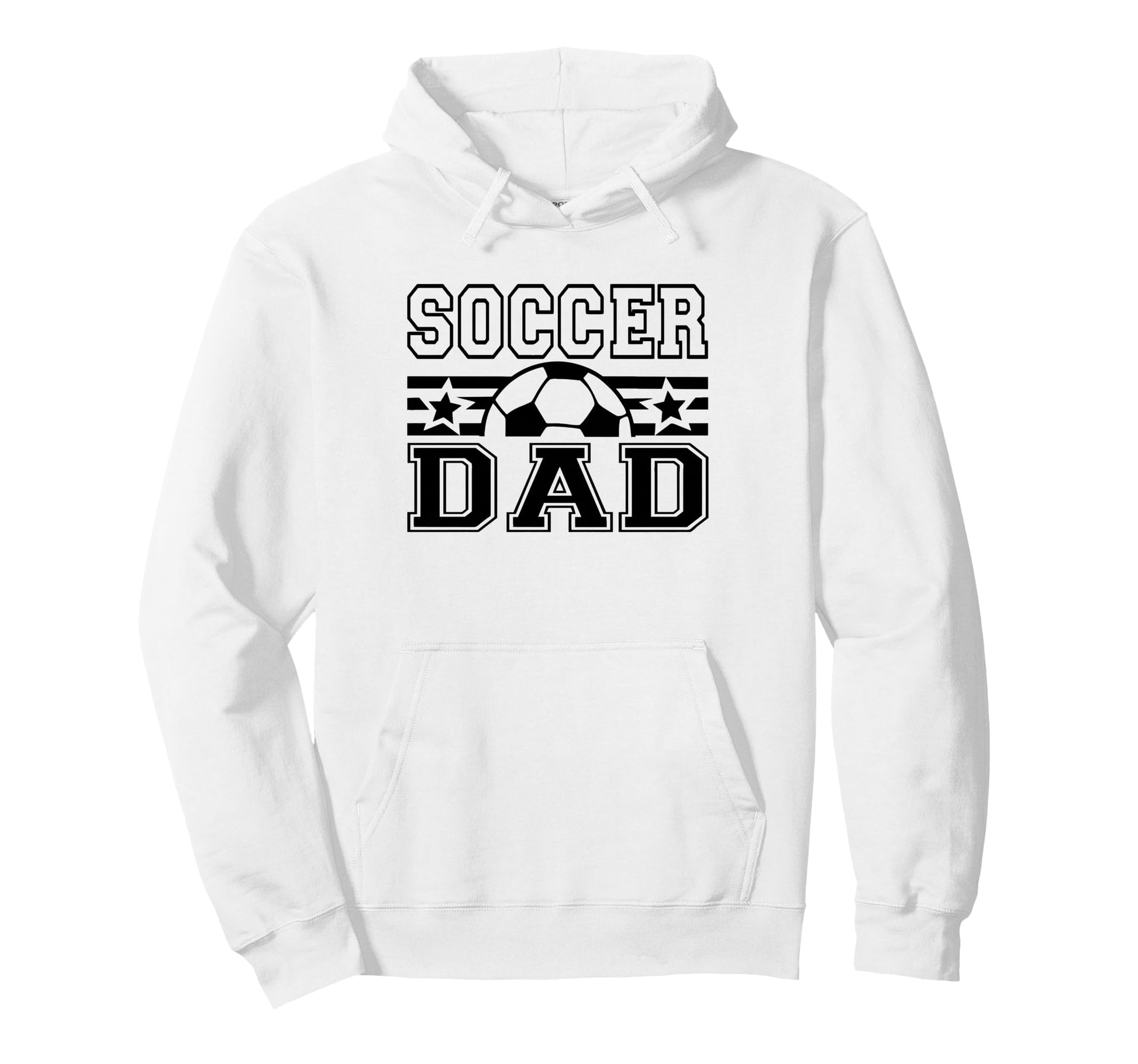 Soccer Dad Funny Football Coach Hoodie - Casual Everyday Wear Men Women - T-Shirt, Sweatshirt, Hoodie