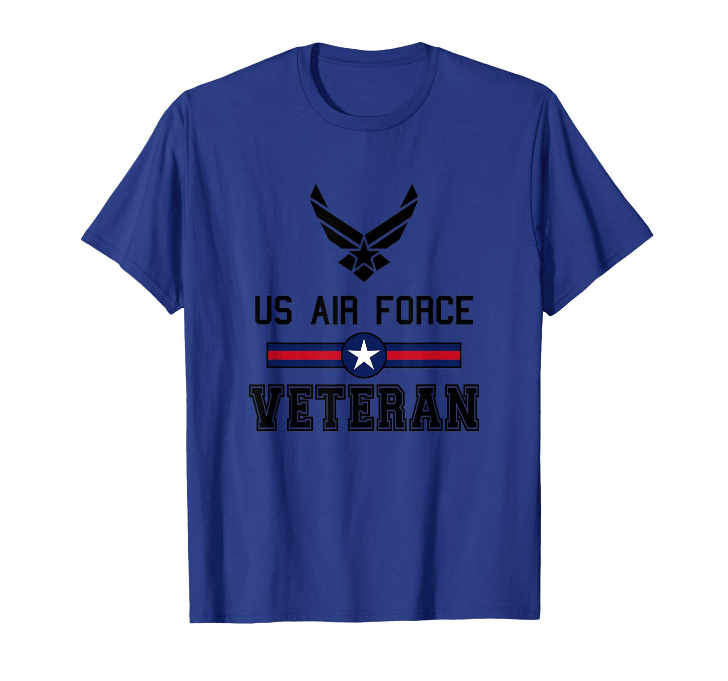 Proud Air Force Veteran Military T-Shirt - Aesthetic Graphic for Adults - T-Shirt, Sweatshirt, Hoodie