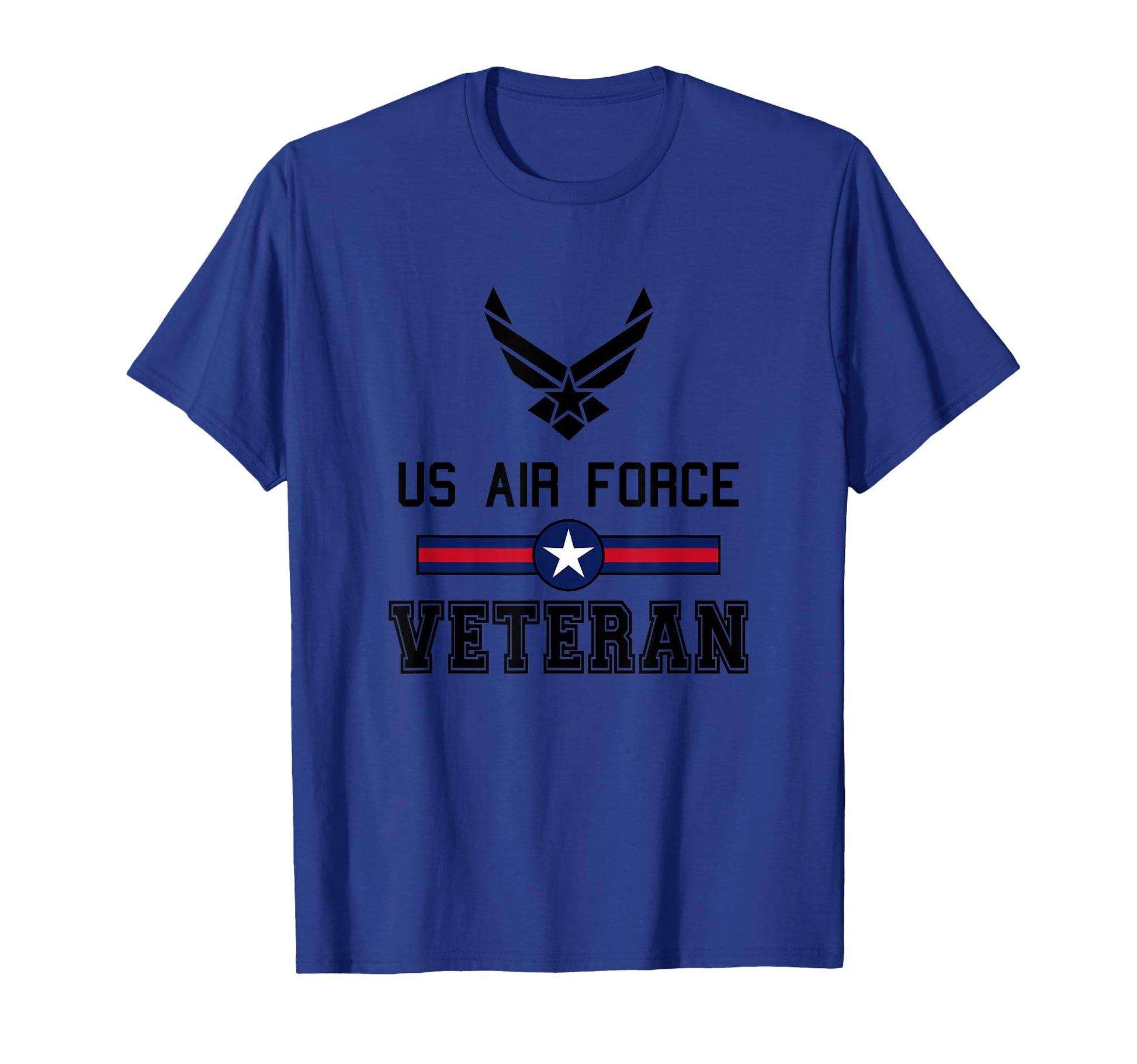 Proud Air Force Veteran Military T-Shirt - Aesthetic Graphic for Adults - T-Shirt, Sweatshirt, Hoodie