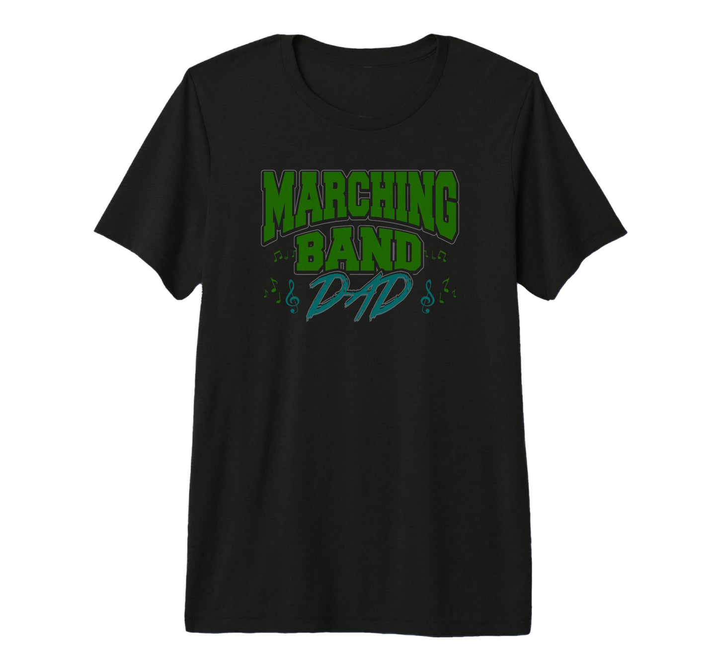 Mens Marching Band Dad Proud Supporter T-Shirt - Unique Graphic Unisex - T-Shirt, Sweatshirt, Hoodie