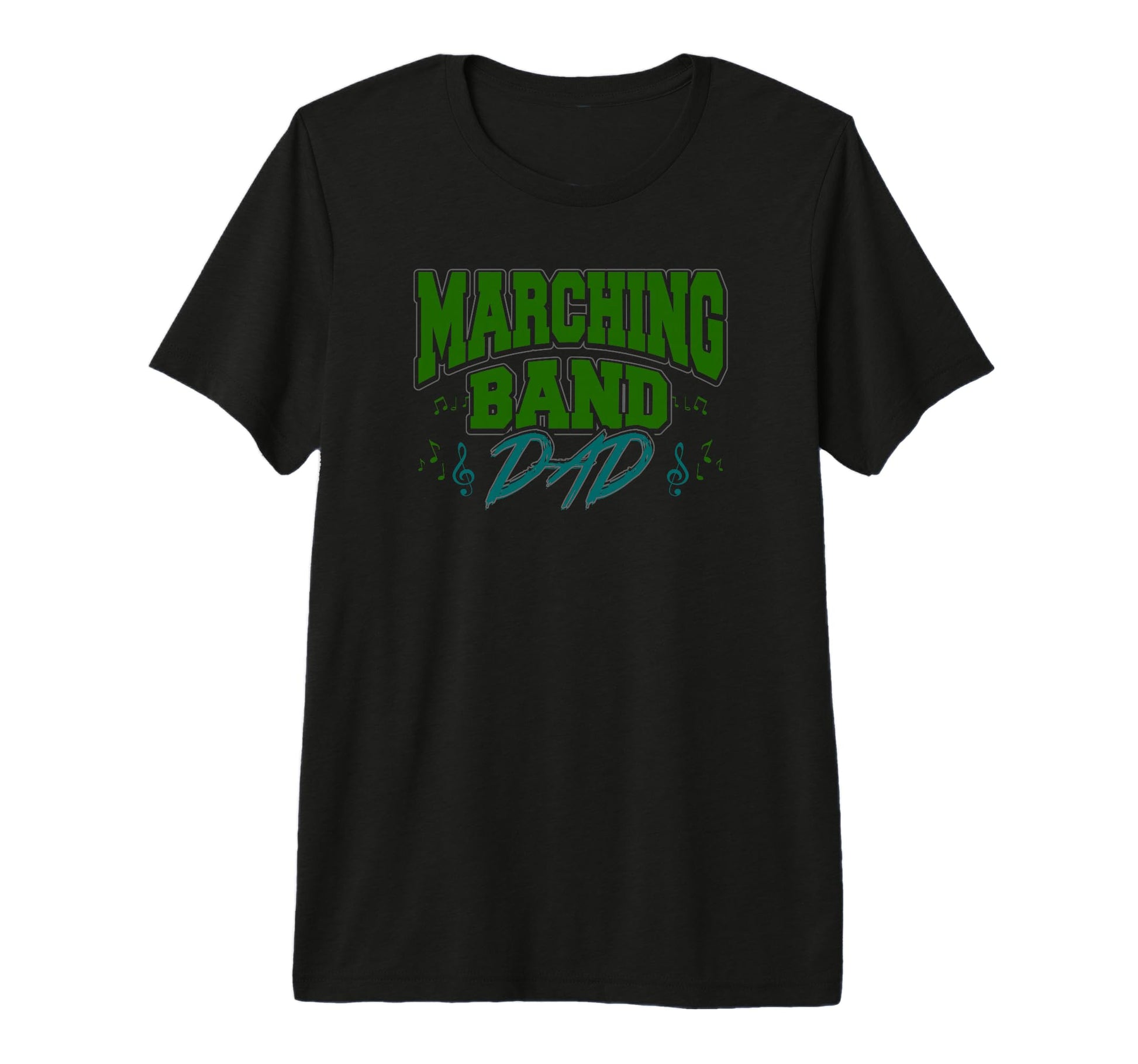Mens Marching Band Dad Proud Supporter T-Shirt - Unique Graphic Unisex - T-Shirt, Sweatshirt, Hoodie