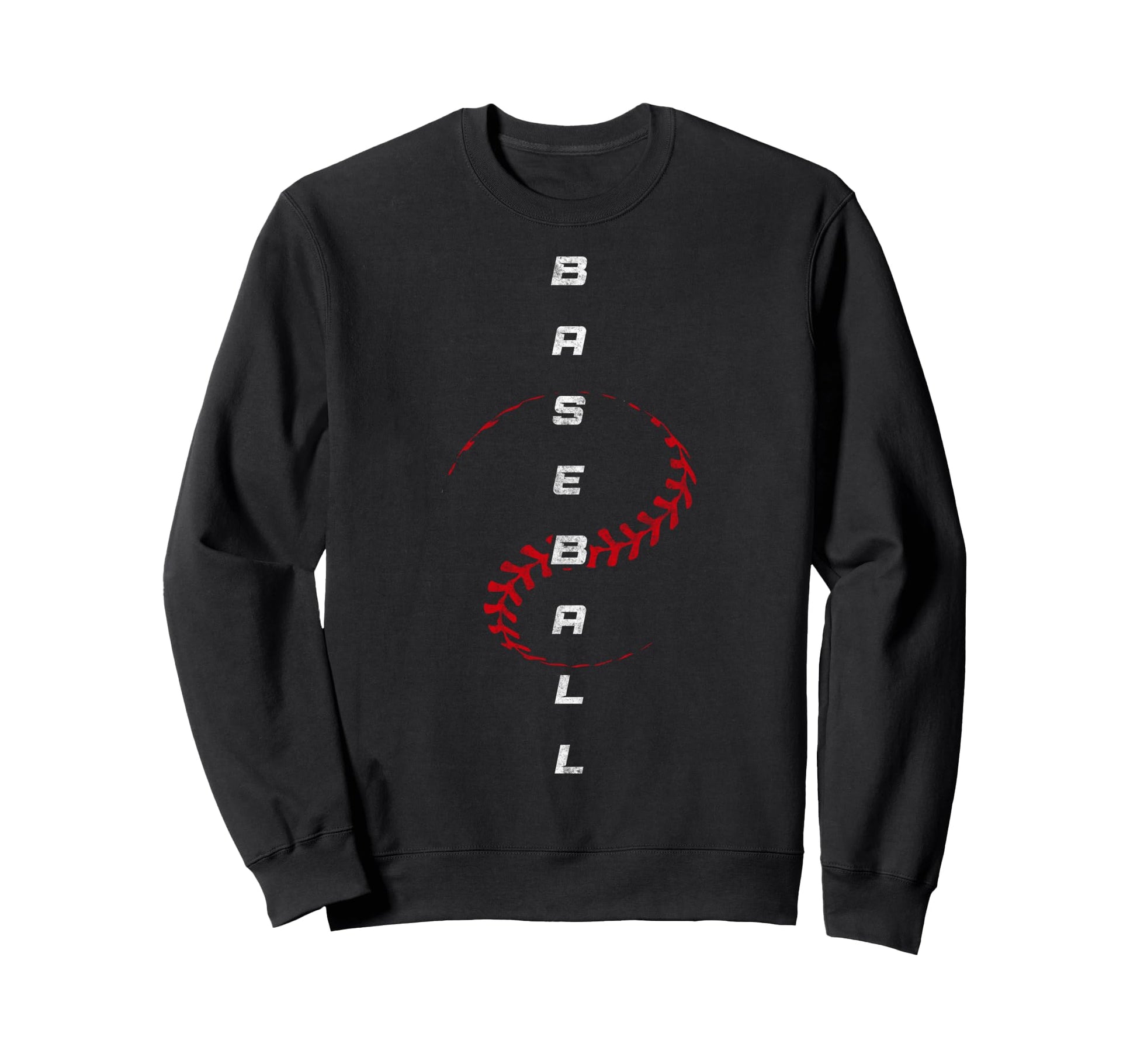 Baseball Ball Baseball Lover Sweatshirt - Minimalist Print for Adults - T-Shirt, Sweatshirt, Hoodie