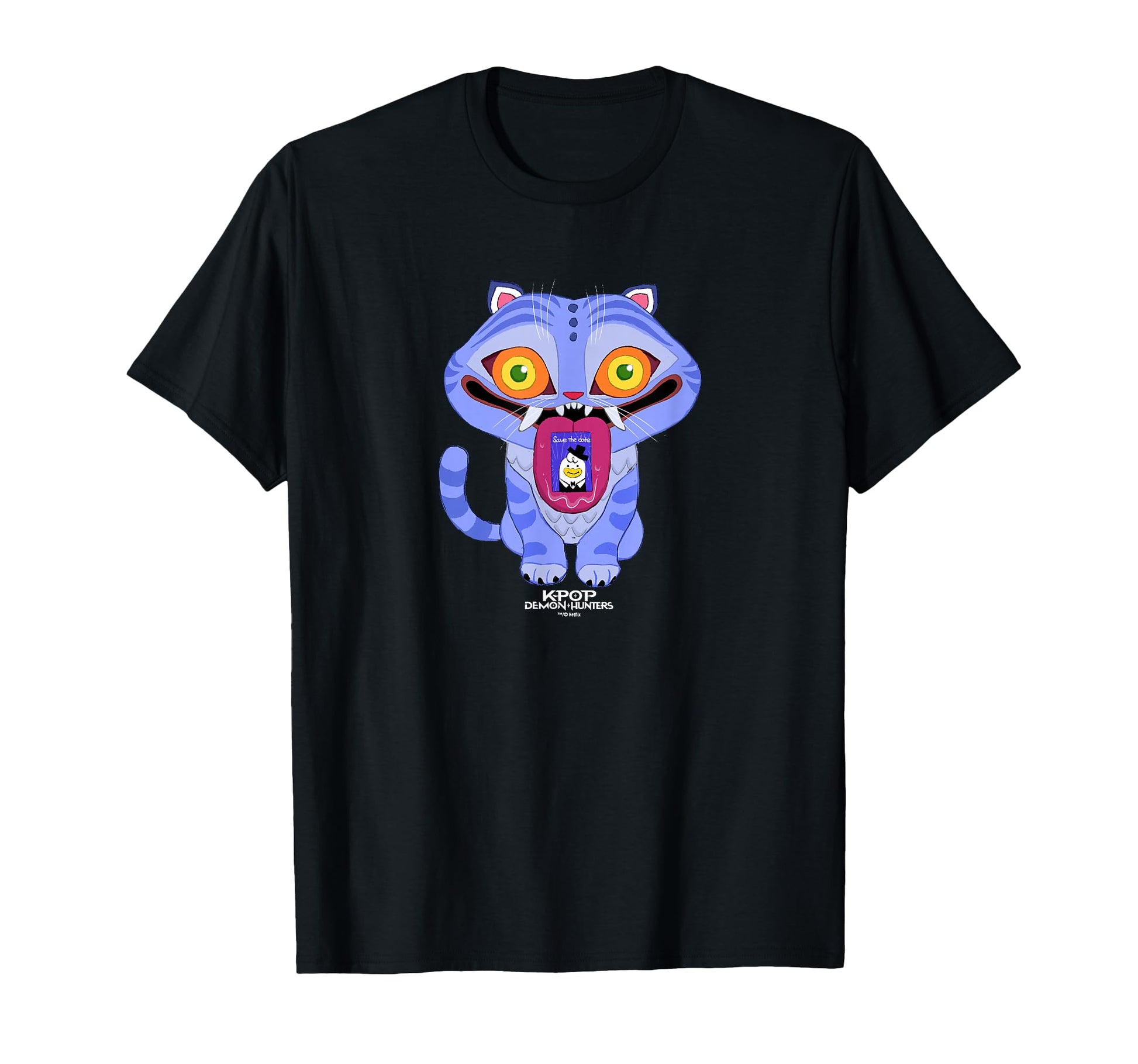 Kpop Demon Hunters Derpy Officially T-Shirt - Minimalist Print Unisex - T-Shirt, Sweatshirt, Hoodie