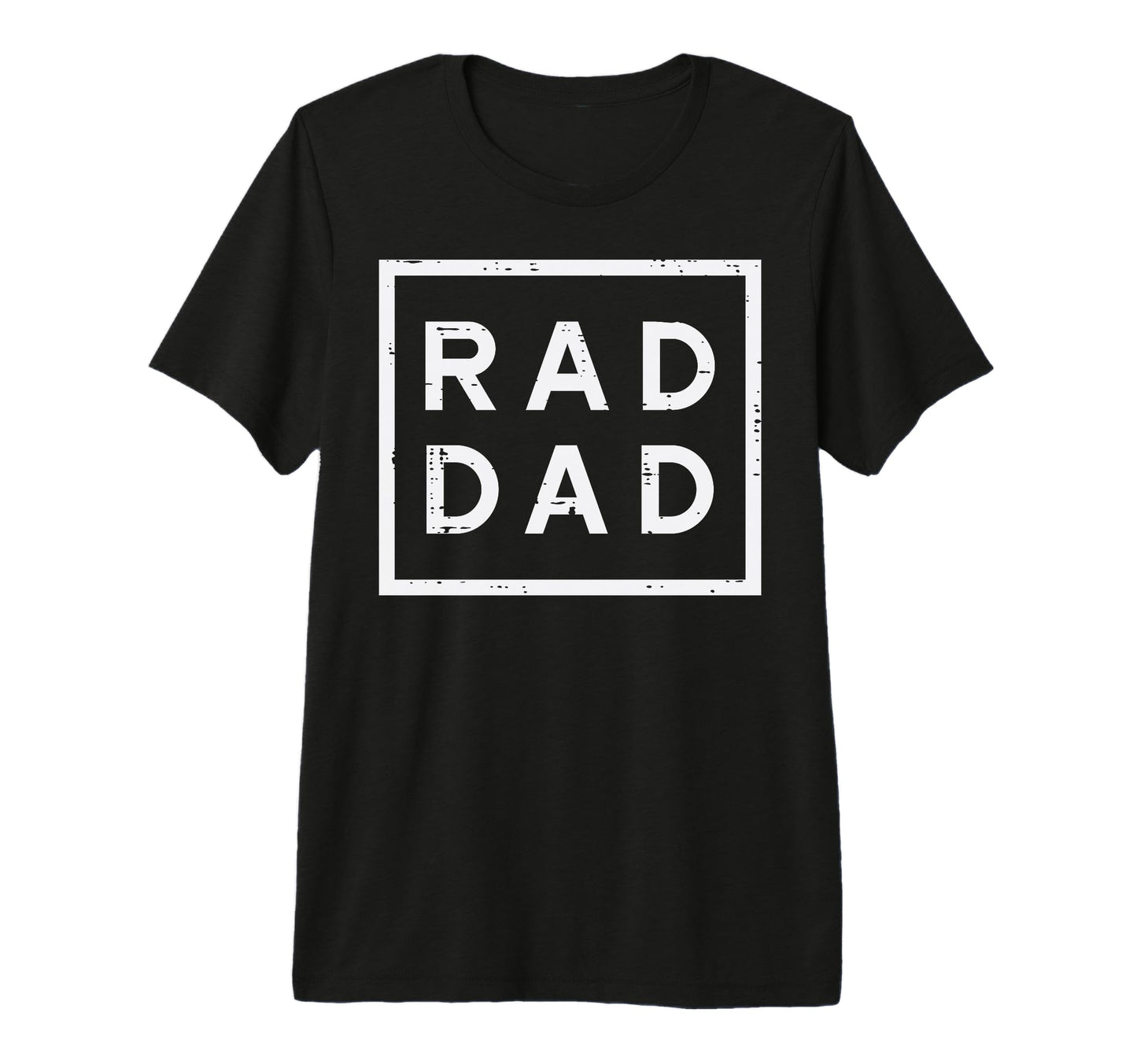 Fathers Day Dad Funny Daddy Papa Rad T-Shirt - Custom Art Print Unisex - T-Shirt, Sweatshirt, Hoodie