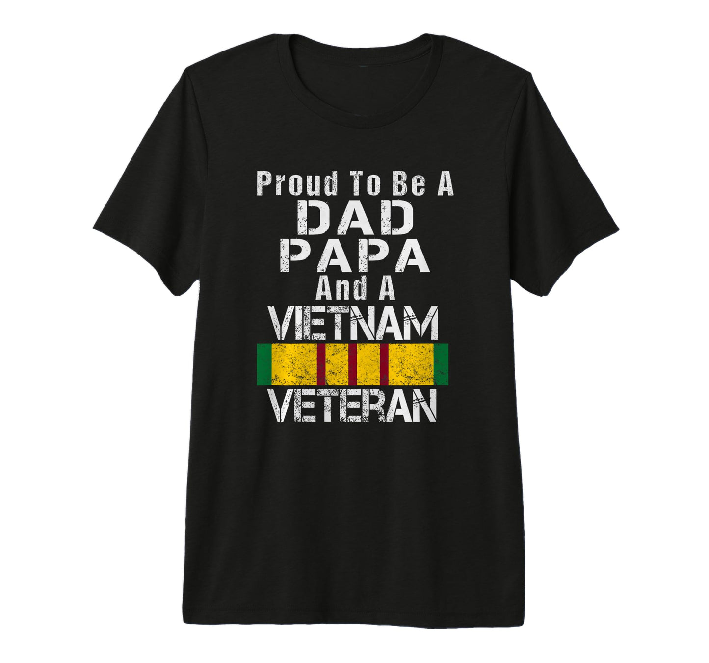 Mens Proud Dad Papa Vietnam Veteran T-Shirt - Streetwear Style for Adults - T-Shirt, Sweatshirt, Hoodie