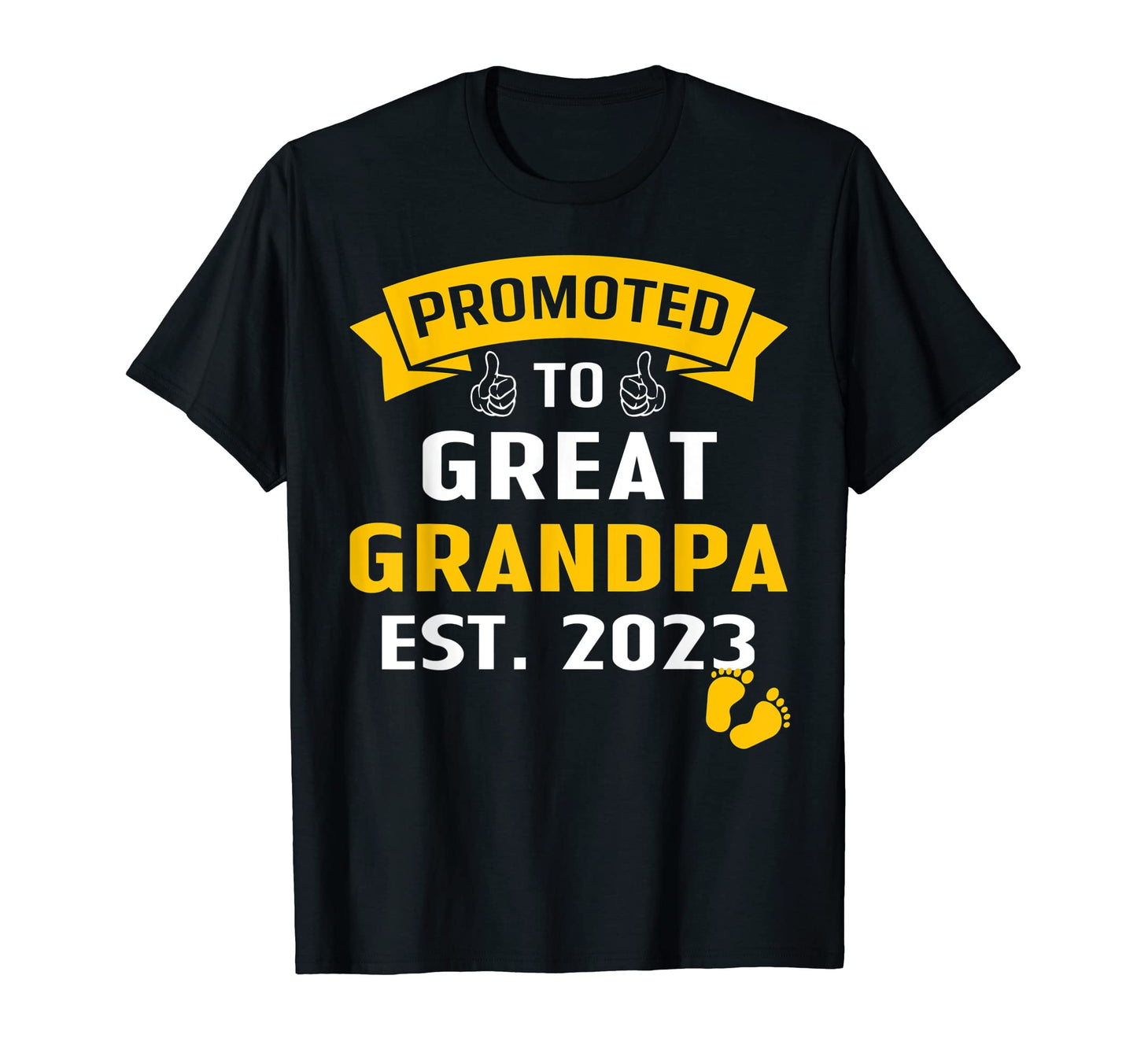 Mens Awesome Promoted To Great T-Shirt - Custom Art Print Men Women - T-Shirt, Sweatshirt, Hoodie