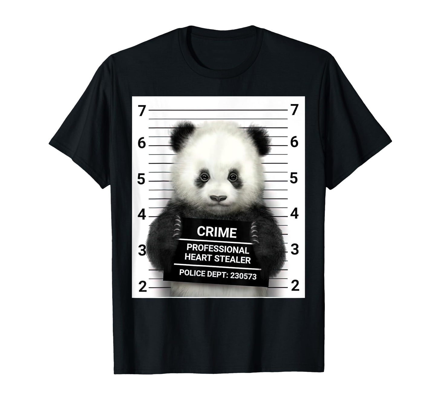 Panda Crime Professional Heart T-Shirt - Aesthetic Graphic Men Women - T-Shirt, Sweatshirt, Hoodie