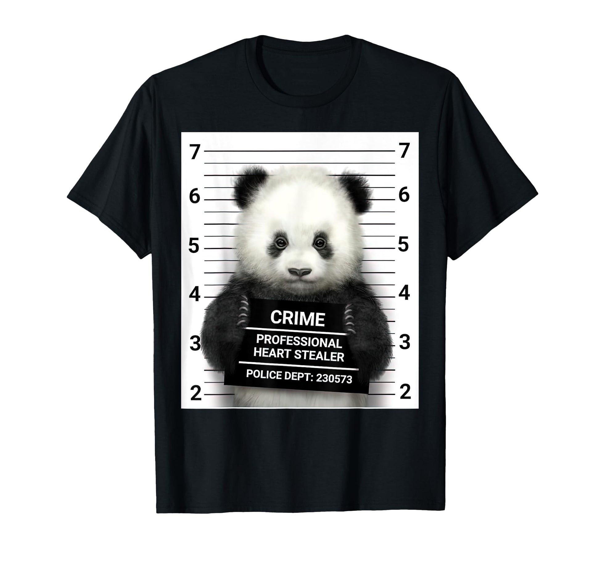Panda Crime Professional Heart T-Shirt - Aesthetic Graphic Men Women - T-Shirt, Sweatshirt, Hoodie