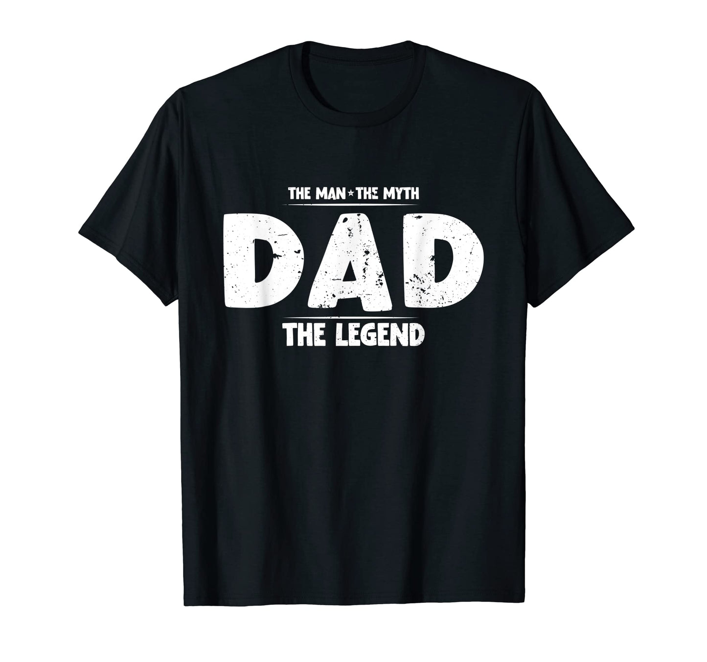 Mens Dad Myth Legend Daddy Husband Fathers T-Shirt - Trendy Graphic Unisex - T-Shirt, Sweatshirt, Hoodie