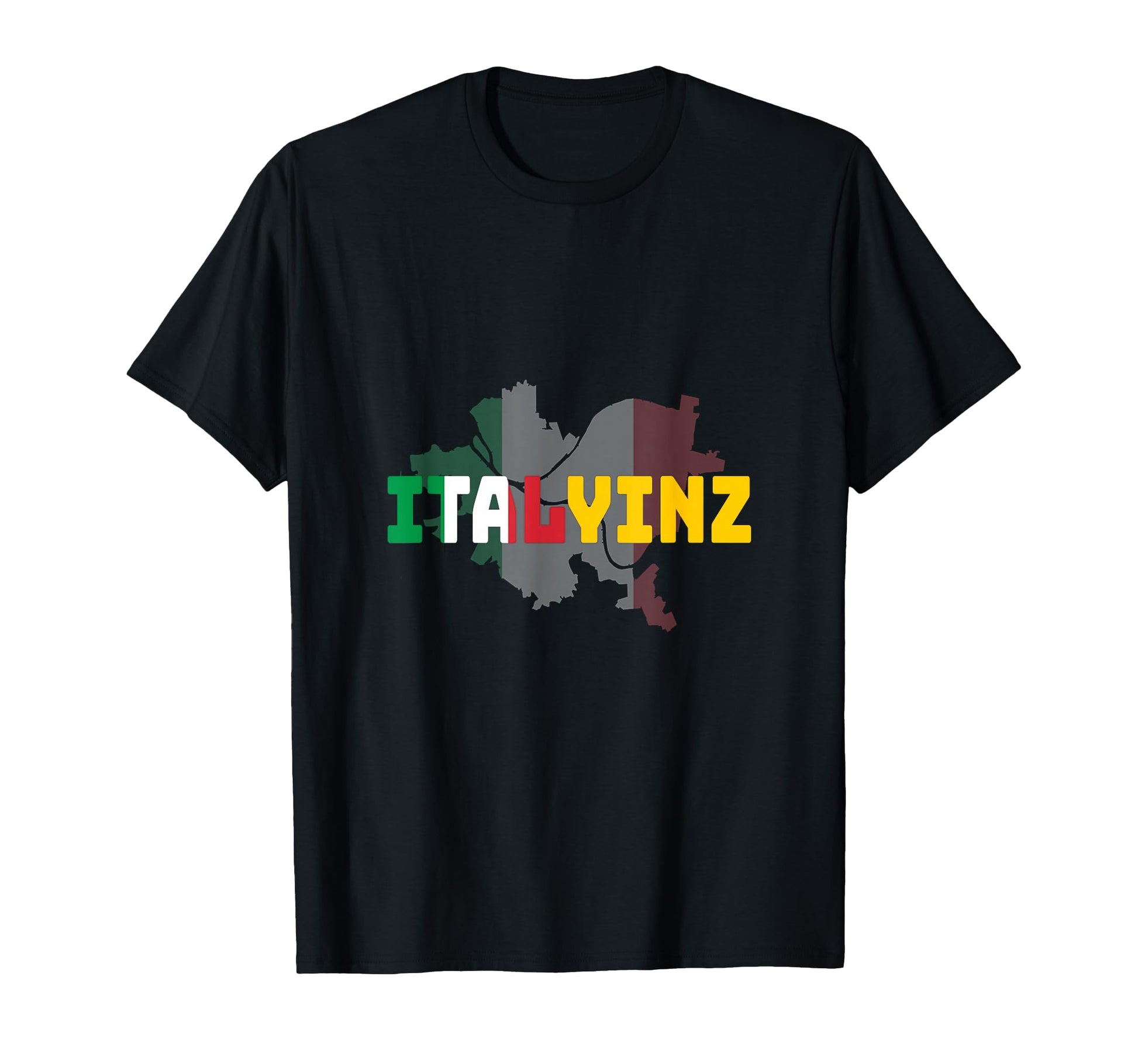 Italyinz Pittsburgh Black And Gold T-Shirt - Aesthetic Graphic Men Women - T-Shirt, Sweatshirt, Hoodie